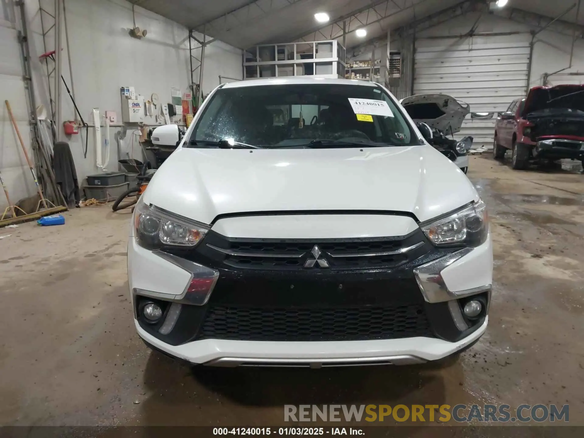 12 fotografías del automóvil dañado JA4AR3AU1KU002794 MITSUBISHI OUTLANDER SPORT 2019