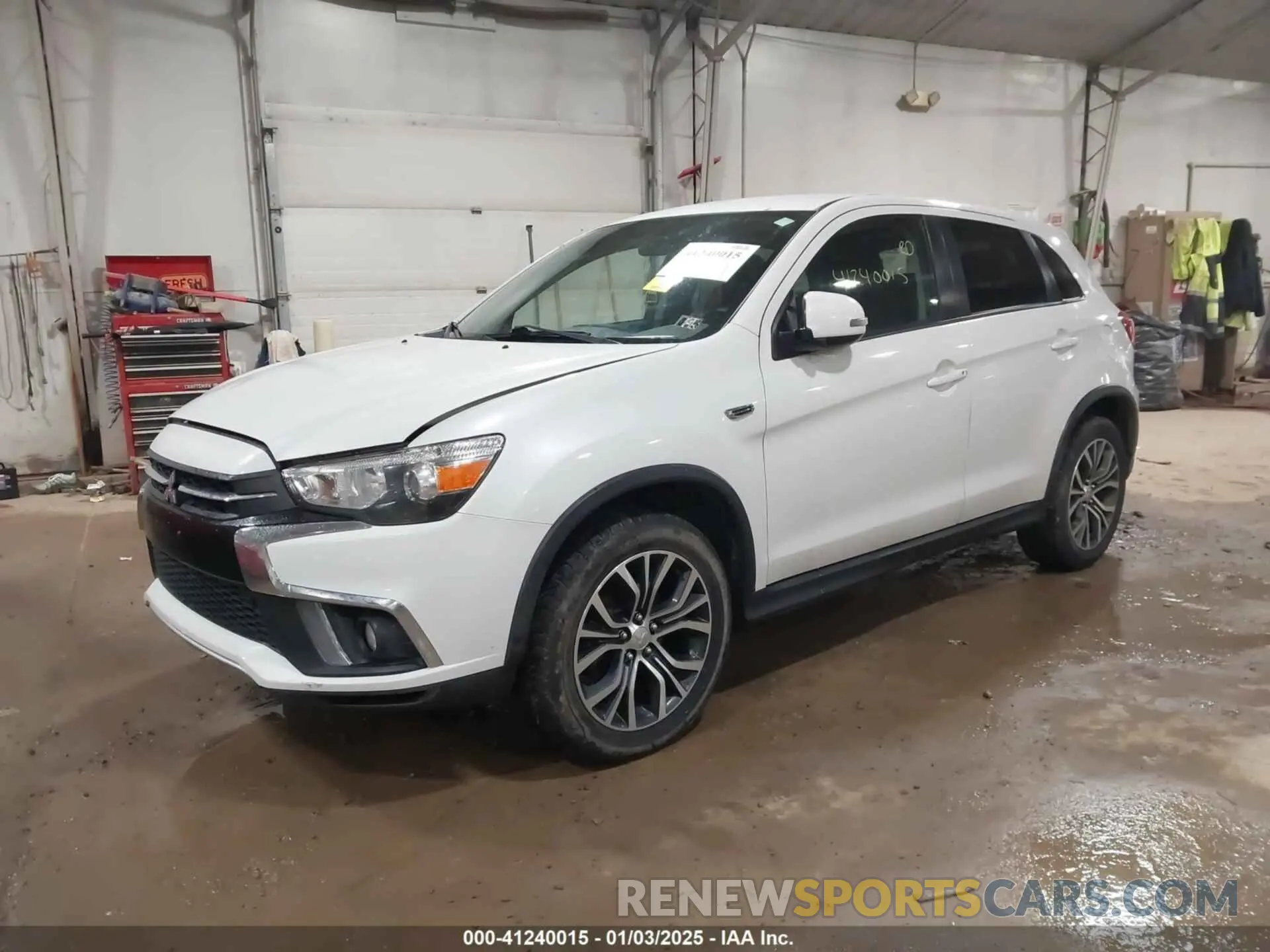 2 fotografías del automóvil dañado JA4AR3AU1KU002794 MITSUBISHI OUTLANDER SPORT 2019