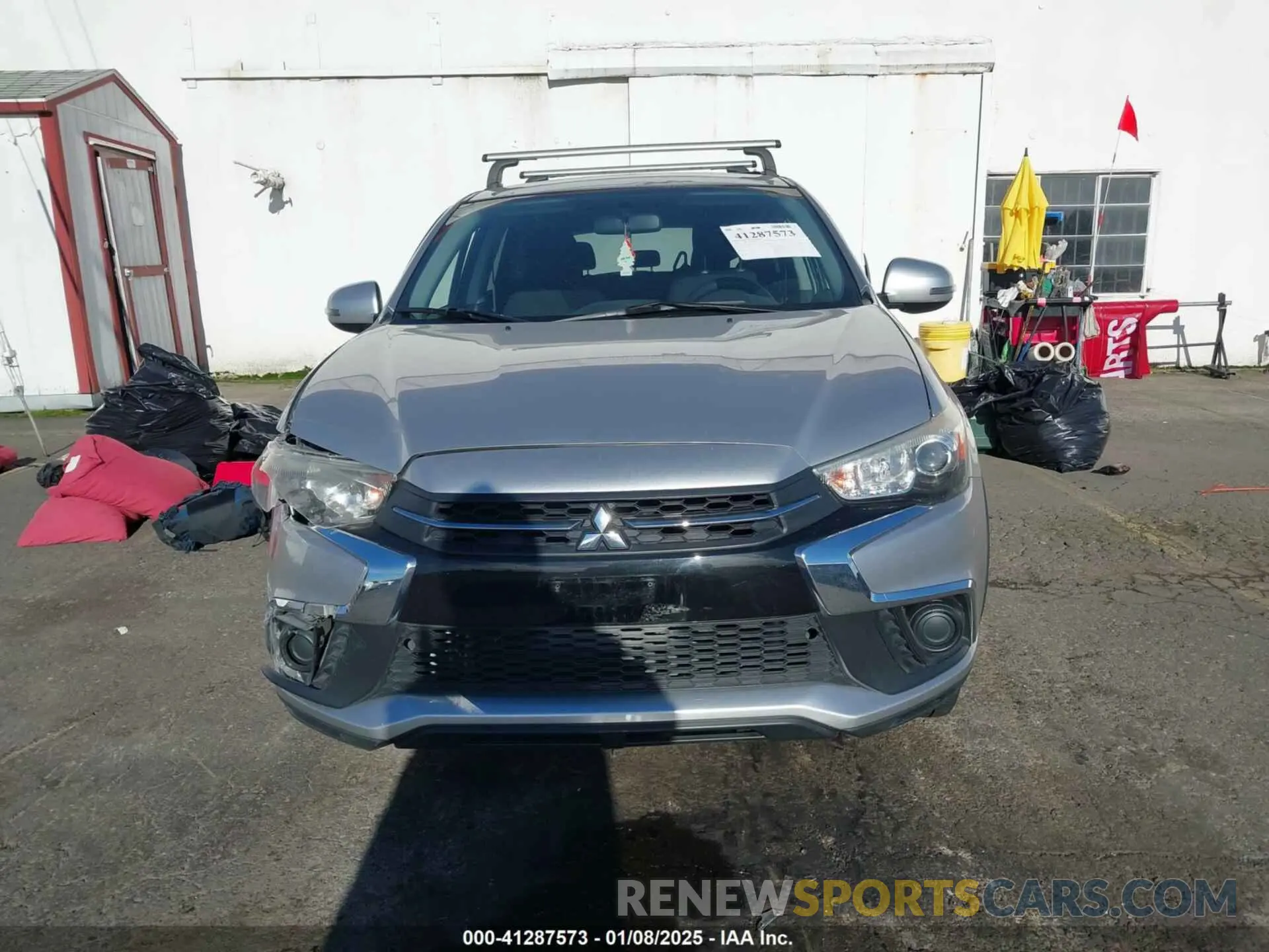 11 fotografías del automóvil dañado JA4AR3AU1KU007560 MITSUBISHI OUTLANDER SPORT 2019