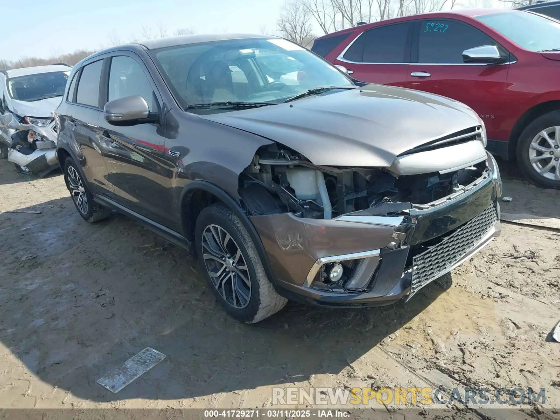 1 fotografías del automóvil dañado JA4AR3AU1KU031695 MITSUBISHI OUTLANDER SPORT 2019
