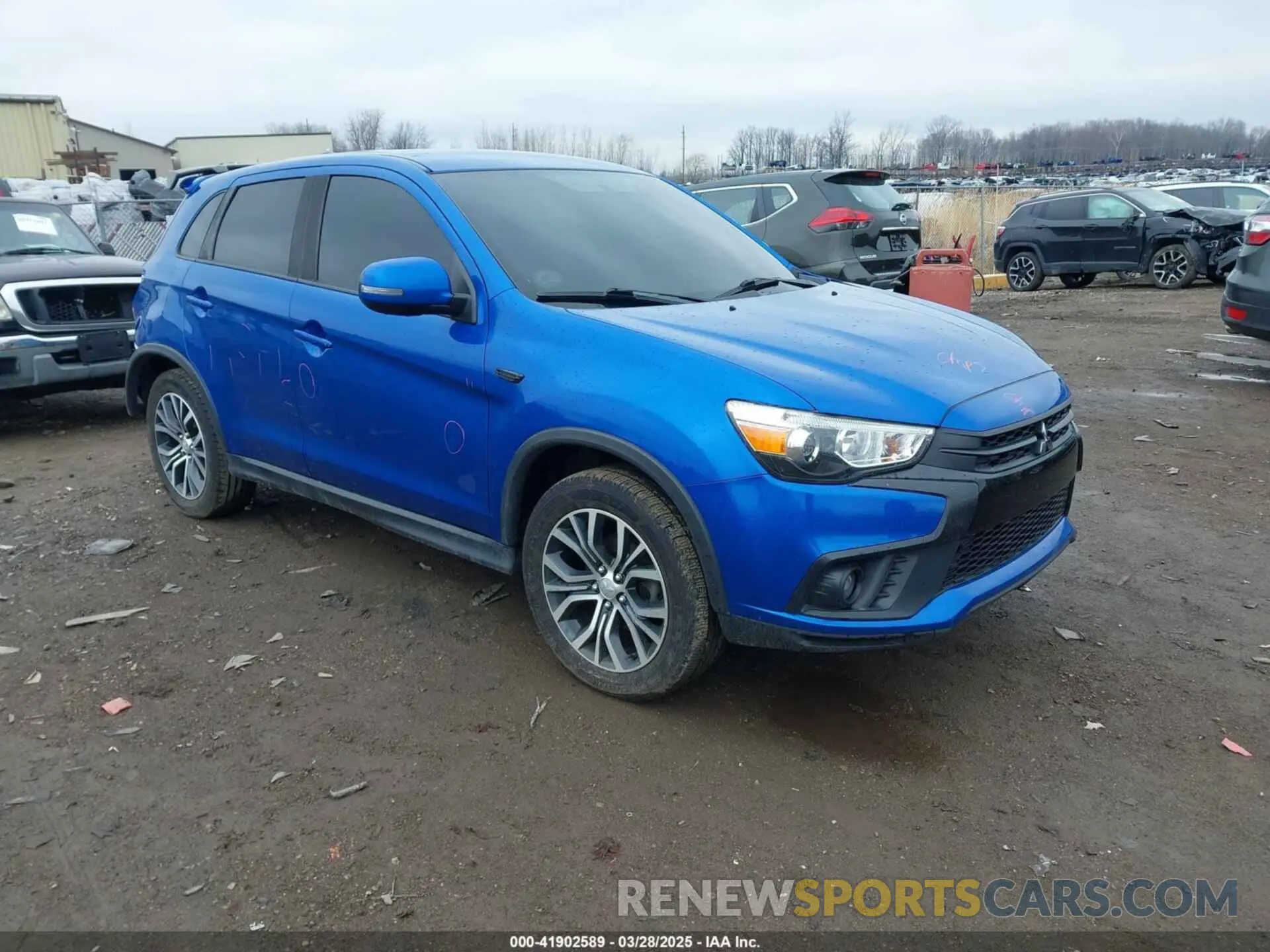 1 fotografías del automóvil dañado JA4AR3AU4KU036065 MITSUBISHI OUTLANDER SPORT 2019