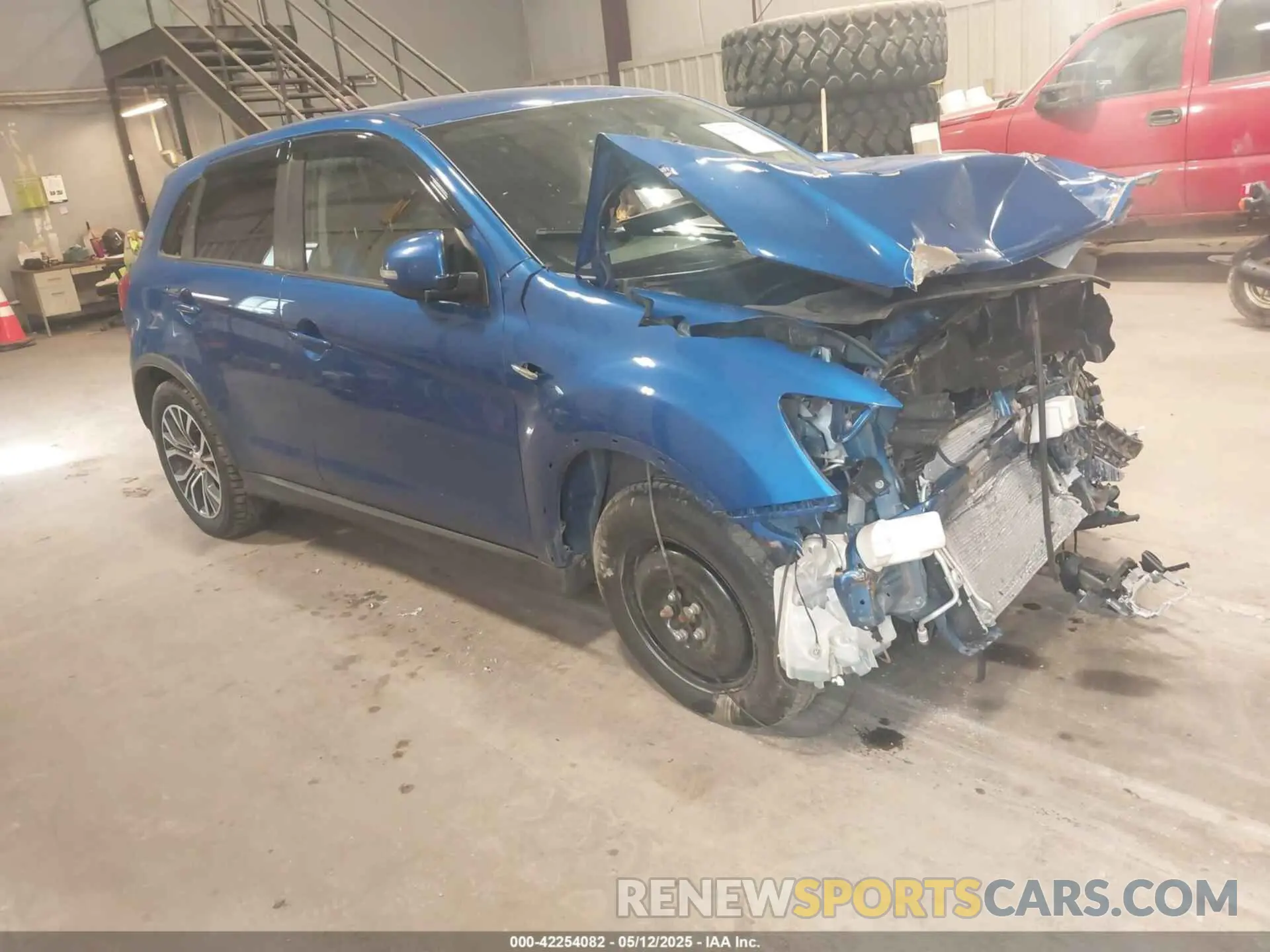 1 fotografías del automóvil dañado JA4AR3AU6KU033202 MITSUBISHI OUTLANDER SPORT 2019