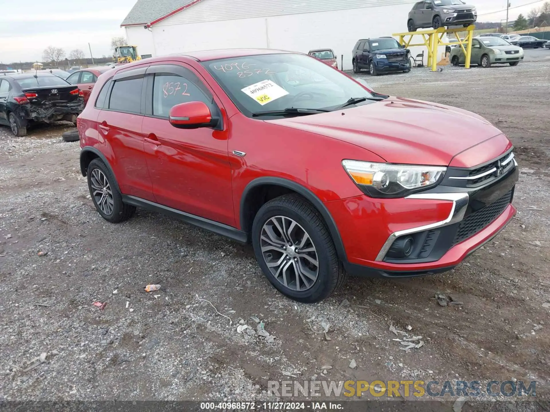1 fotografías del automóvil dañado JA4AR3AU9KU025952 MITSUBISHI OUTLANDER SPORT 2019