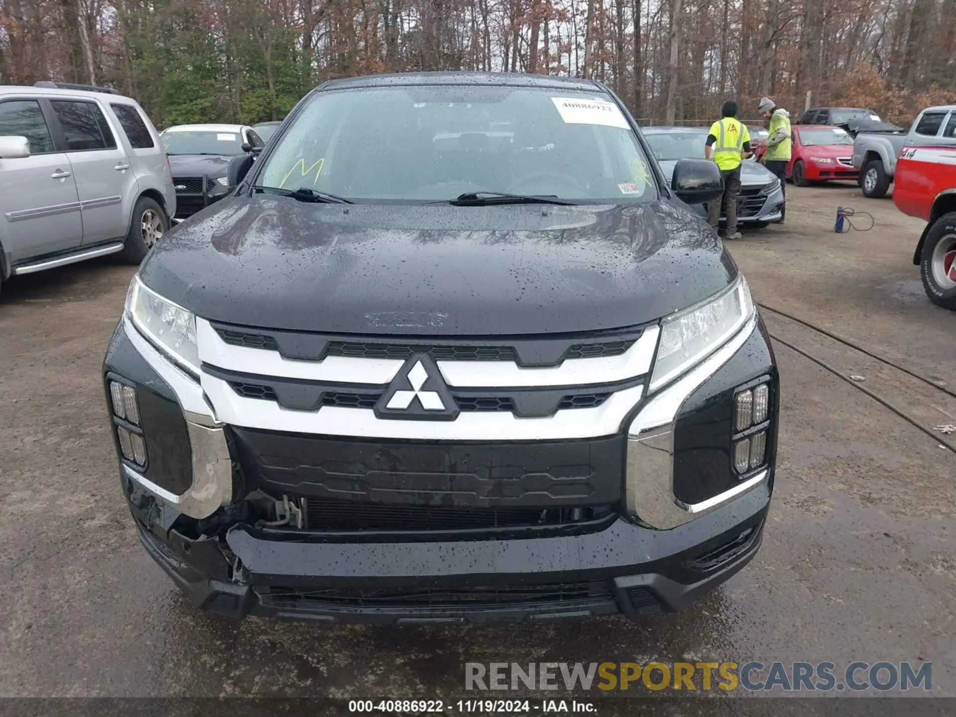 13 fotografías del automóvil dañado JA4AP3AU2LU011012 MITSUBISHI OUTLANDER SPORT 2020