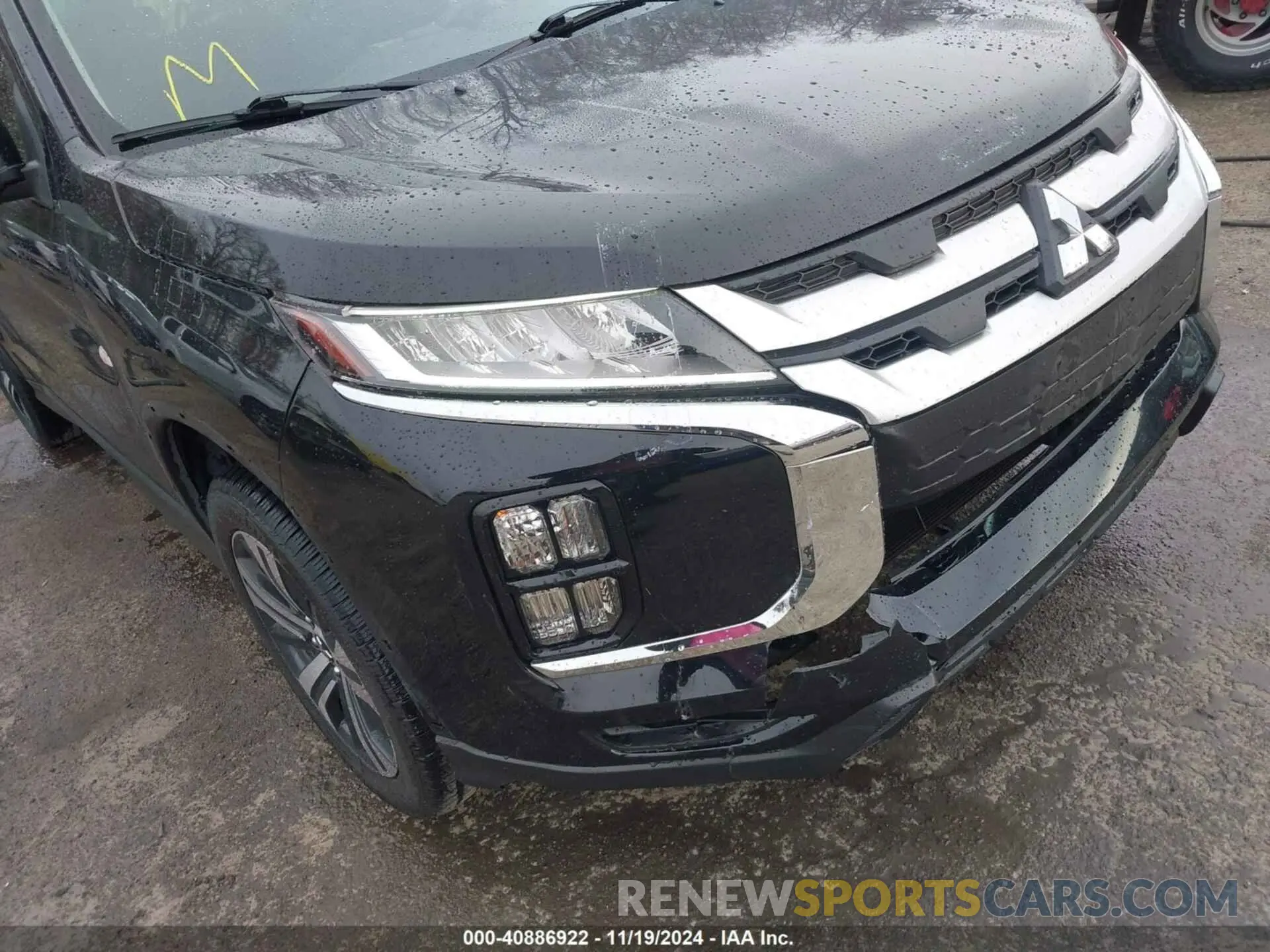6 fotografías del automóvil dañado JA4AP3AU2LU011012 MITSUBISHI OUTLANDER SPORT 2020