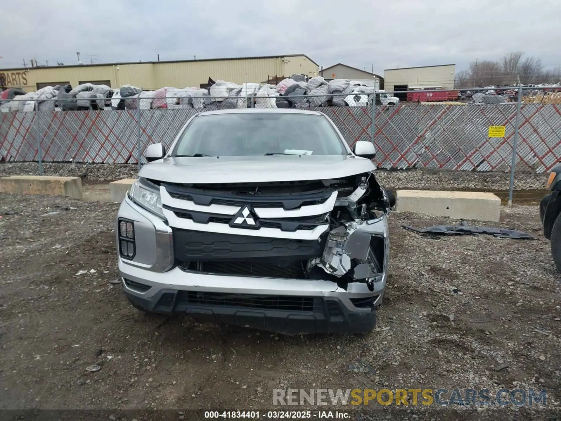 12 fotografías del automóvil dañado JA4AP3AU6LU017511 MITSUBISHI OUTLANDER SPORT 2020