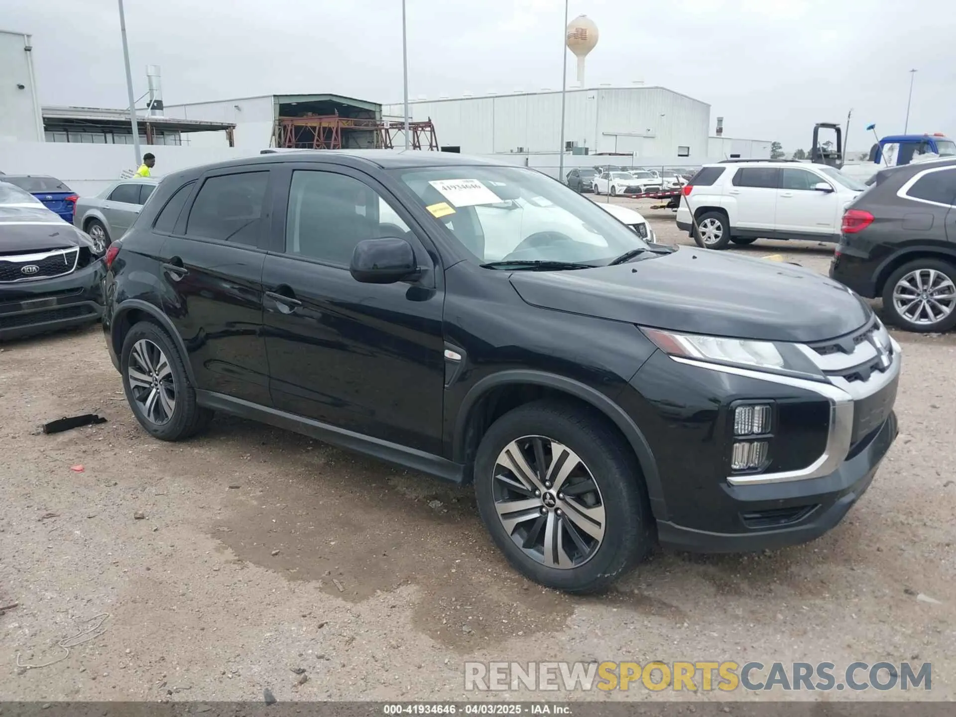 1 fotografías del automóvil dañado JA4AP3AU7LU008705 MITSUBISHI OUTLANDER SPORT 2020