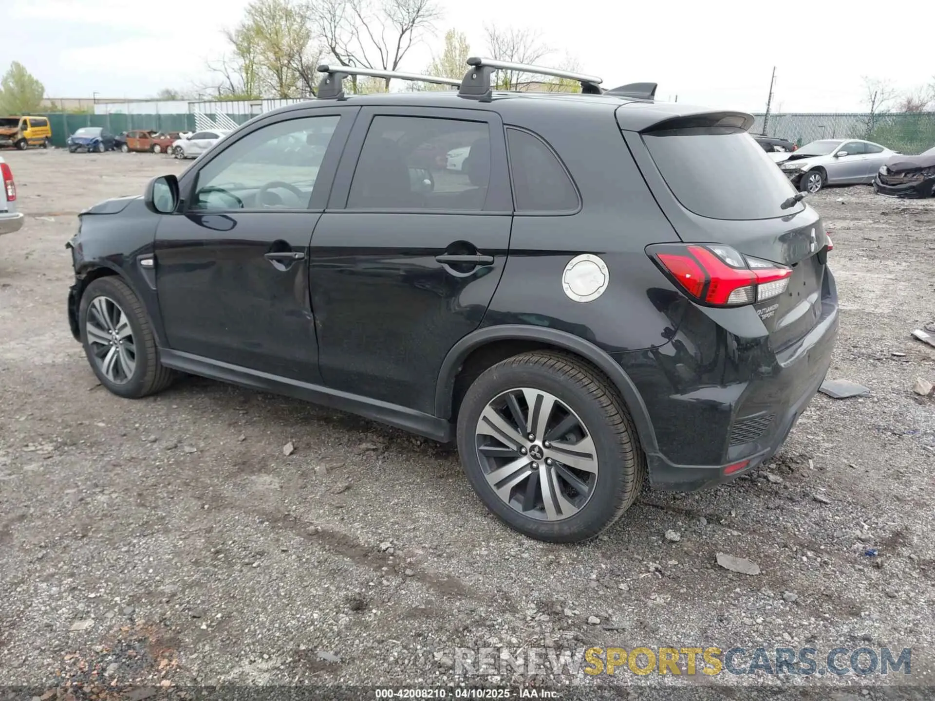 3 fotografías del automóvil dañado JA4AP3AU9LU011203 MITSUBISHI OUTLANDER SPORT 2020