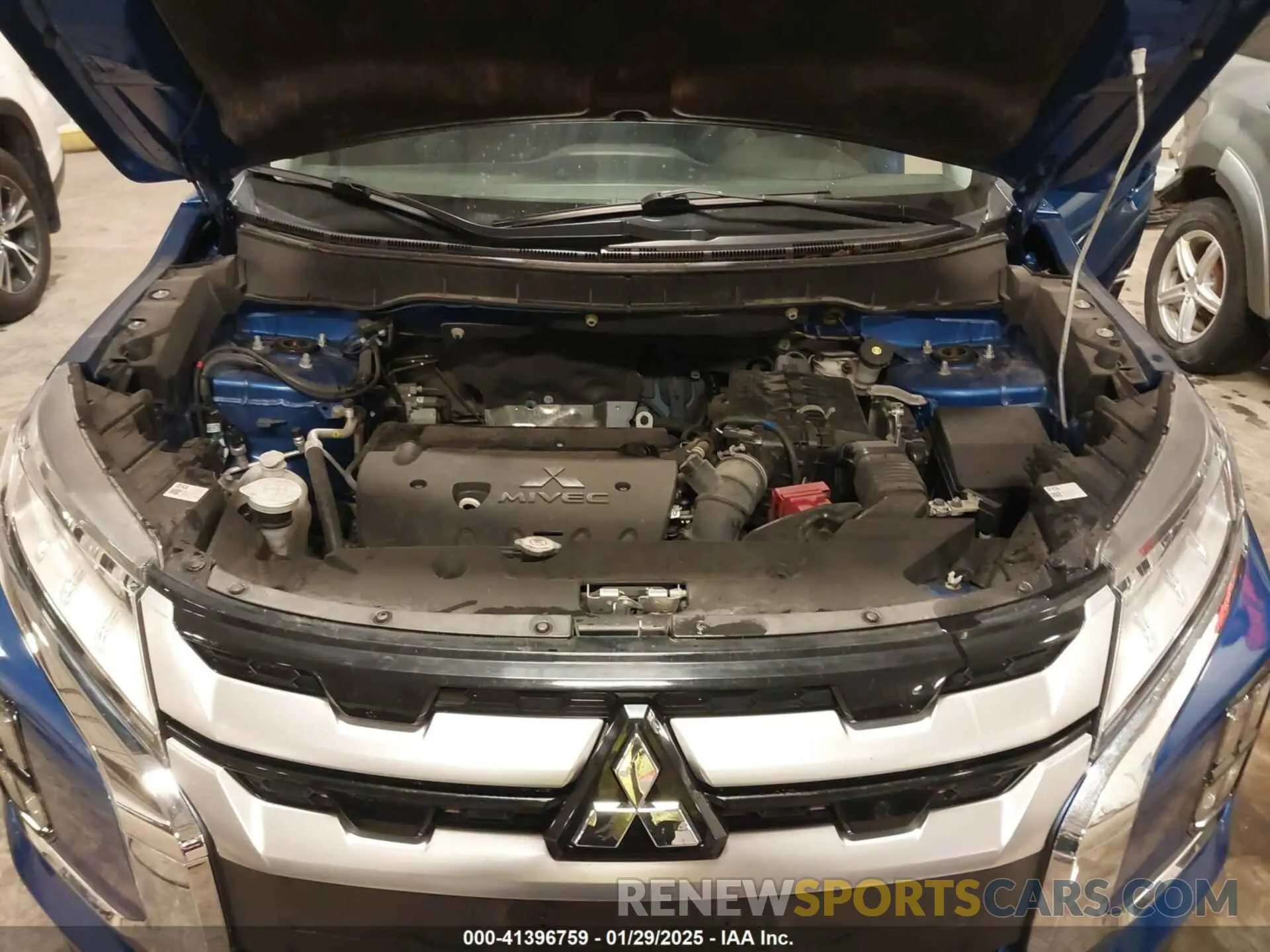 10 fotografías del automóvil dañado JA4AR3AU0LU029888 MITSUBISHI OUTLANDER SPORT 2020