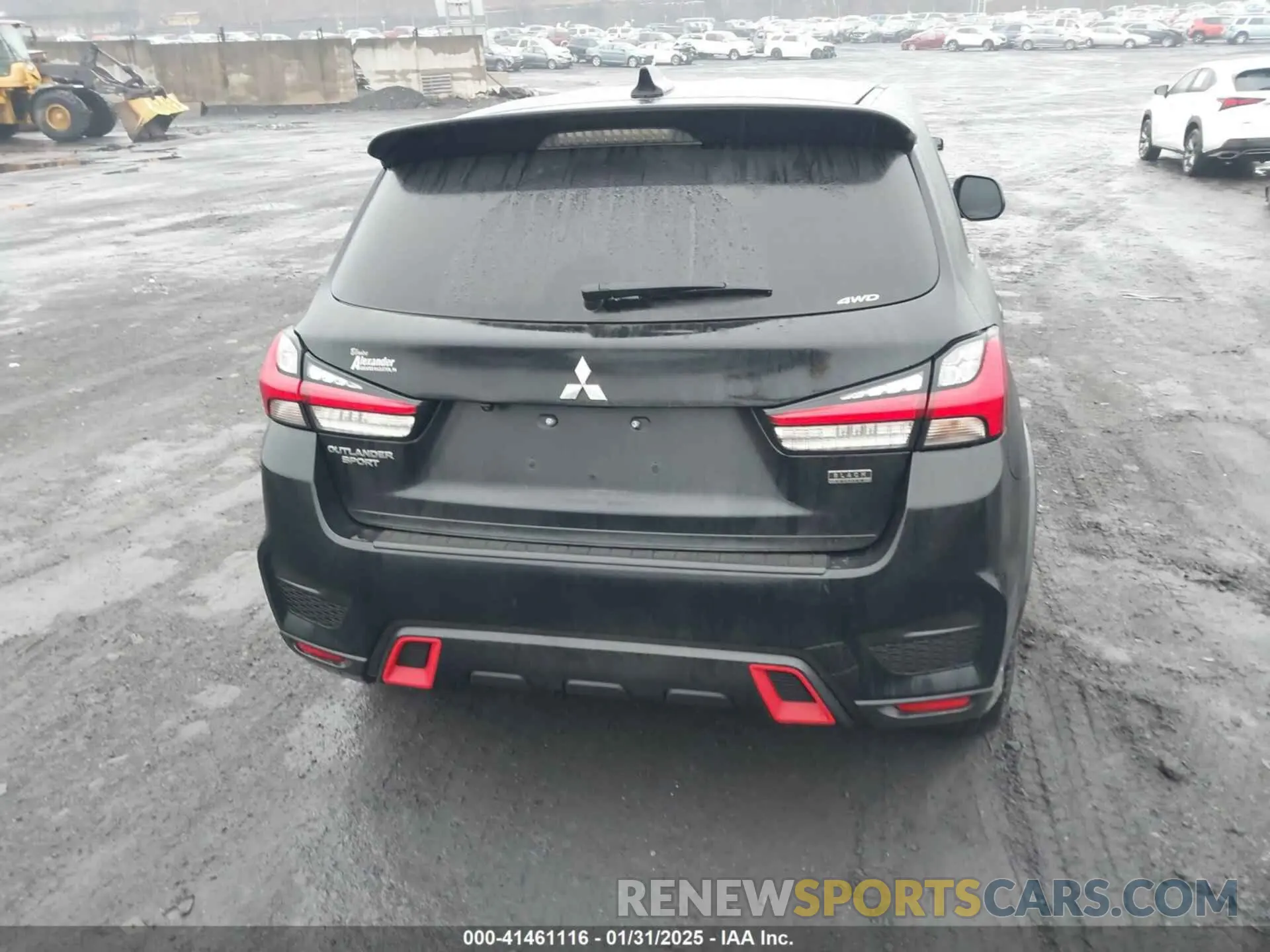 16 fotografías del automóvil dañado JA4AR3AU1LU019659 MITSUBISHI OUTLANDER SPORT 2020