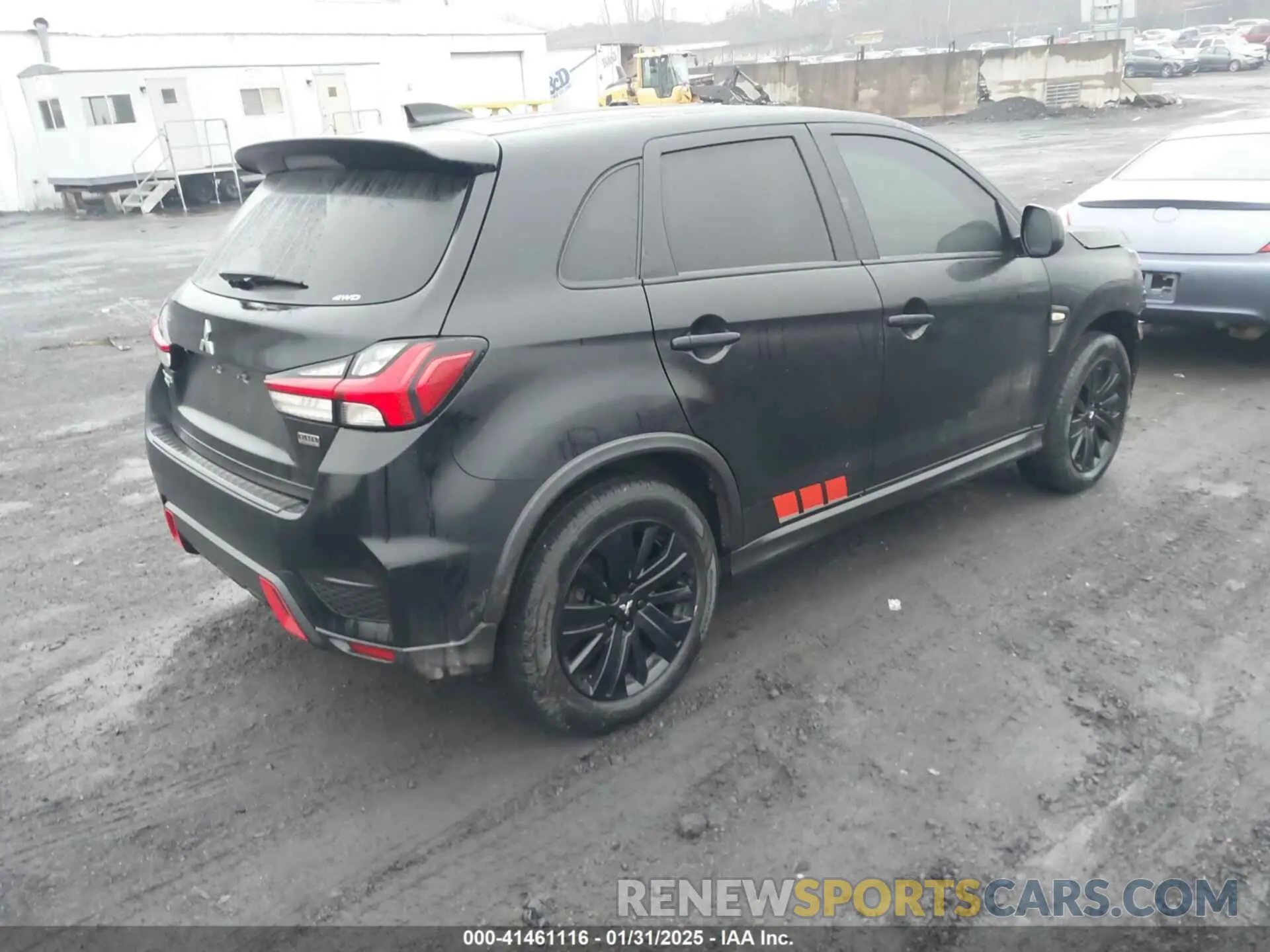 4 fotografías del automóvil dañado JA4AR3AU1LU019659 MITSUBISHI OUTLANDER SPORT 2020