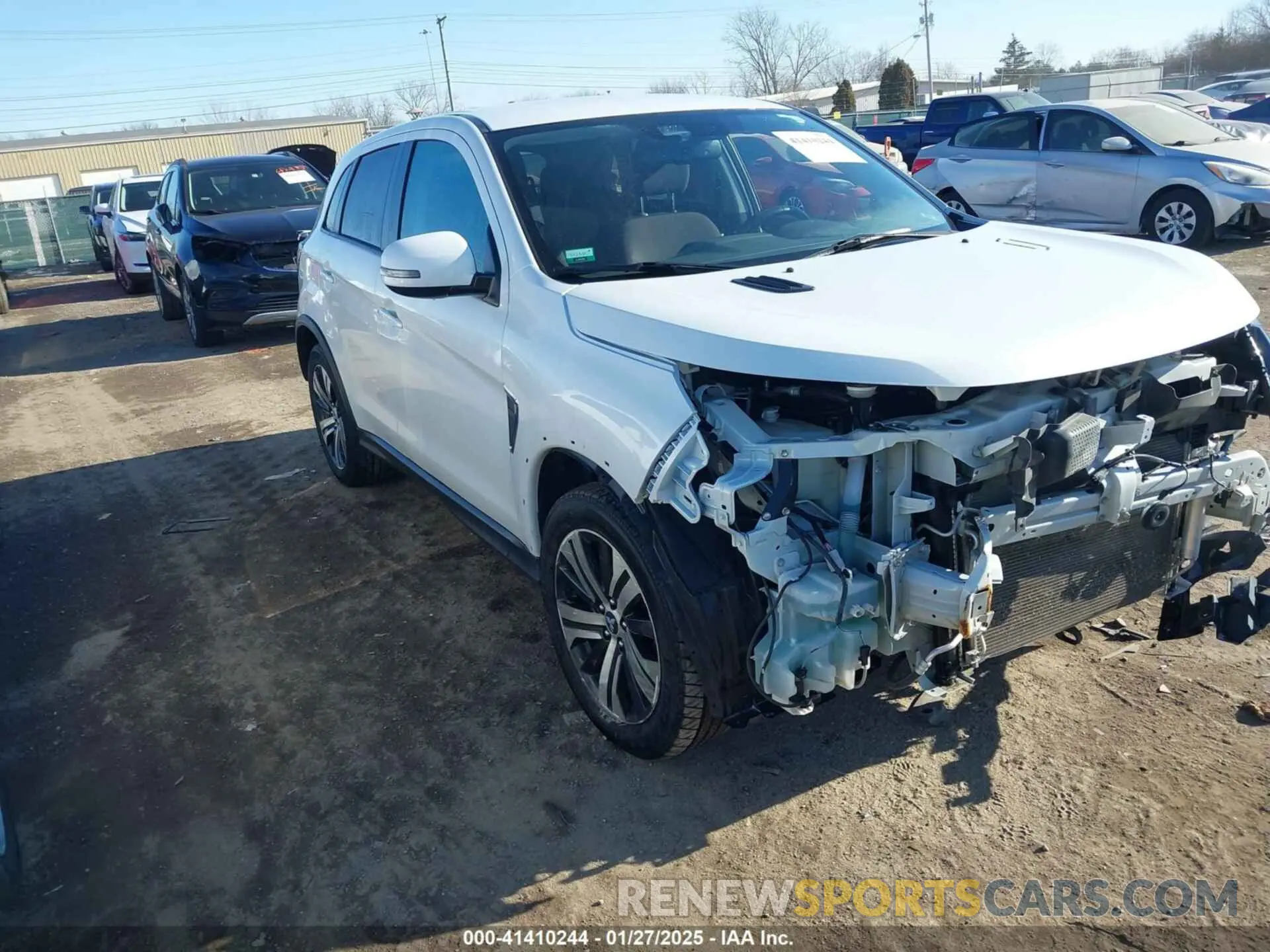 1 fotografías del automóvil dañado JA4AR3AUXLU020549 MITSUBISHI OUTLANDER SPORT 2020