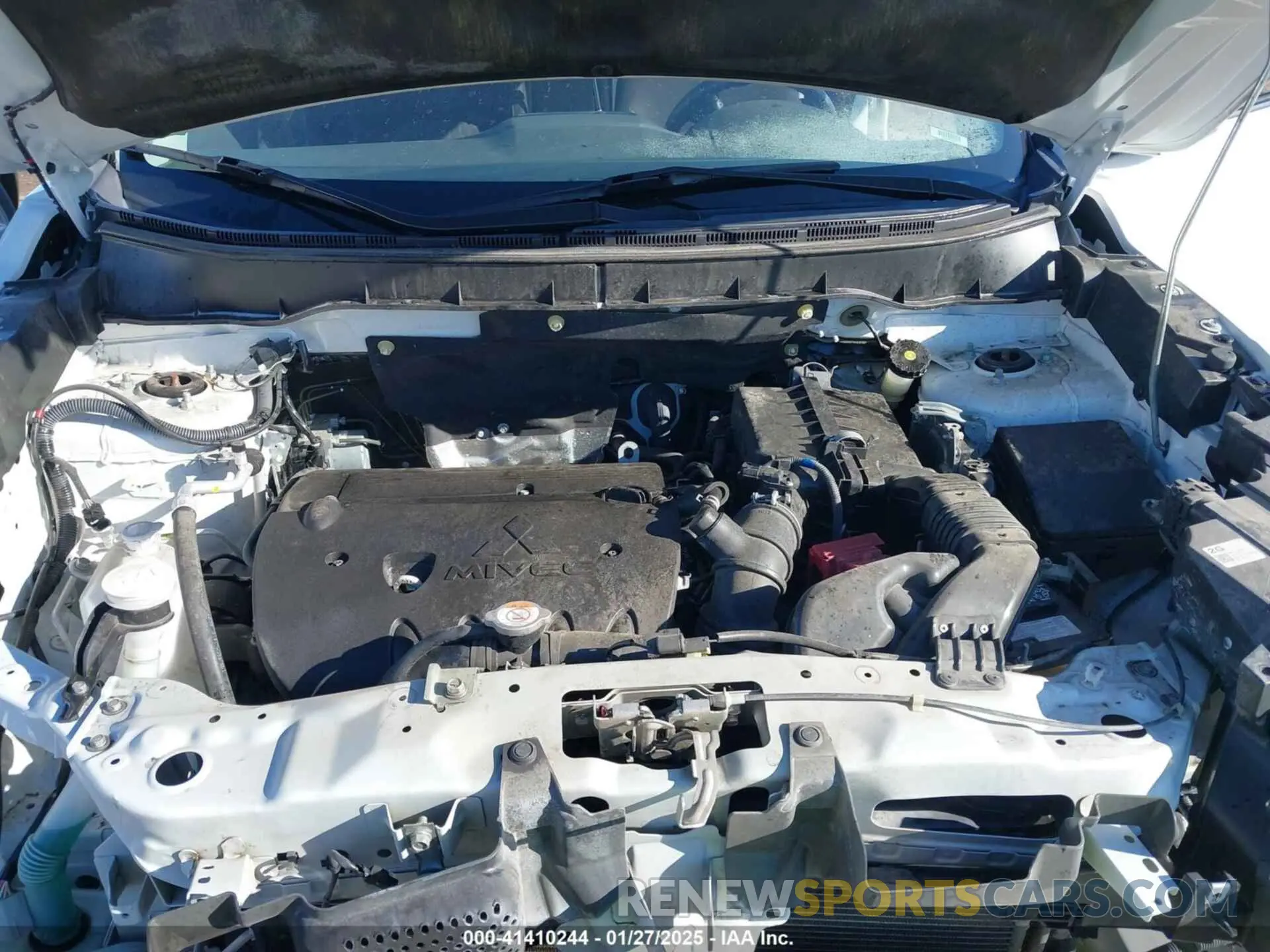 10 fotografías del automóvil dañado JA4AR3AUXLU020549 MITSUBISHI OUTLANDER SPORT 2020