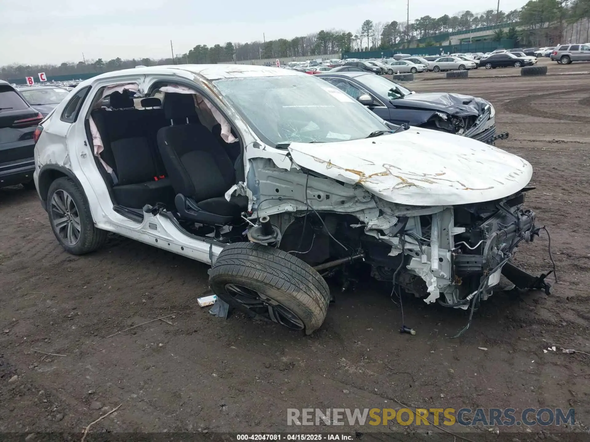 1 fotografías del automóvil dañado JA4AR3AUXLU027372 MITSUBISHI OUTLANDER SPORT 2020