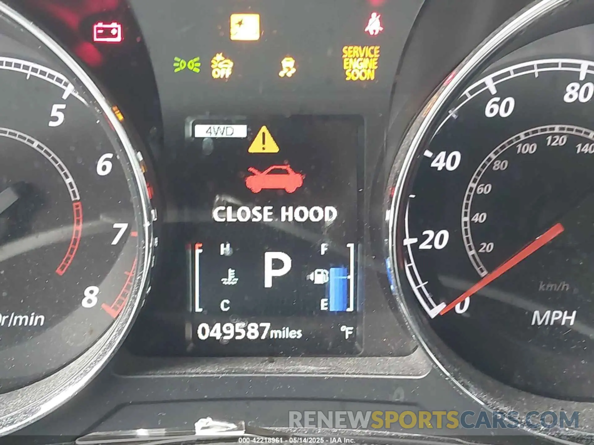 15 fotografías del automóvil dañado JA4AR4AW4LU002443 MITSUBISHI OUTLANDER SPORT 2020