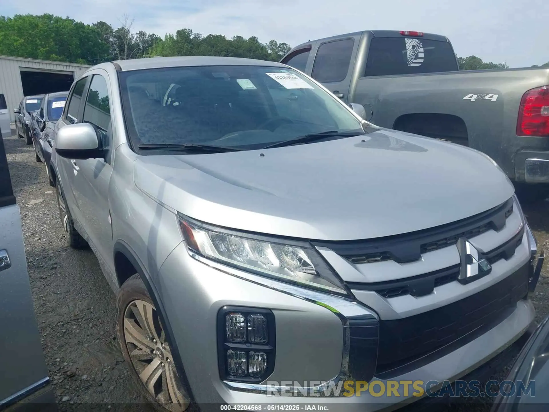 1 fotografías del automóvil dañado JA4APUAU8MU034978 MITSUBISHI OUTLANDER SPORT 2021