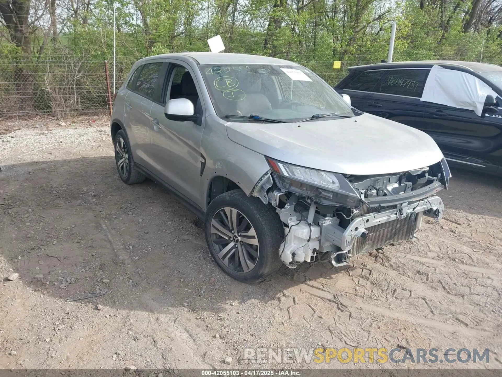 1 fotografías del automóvil dañado JA4APUAU9MU031863 MITSUBISHI OUTLANDER SPORT 2021