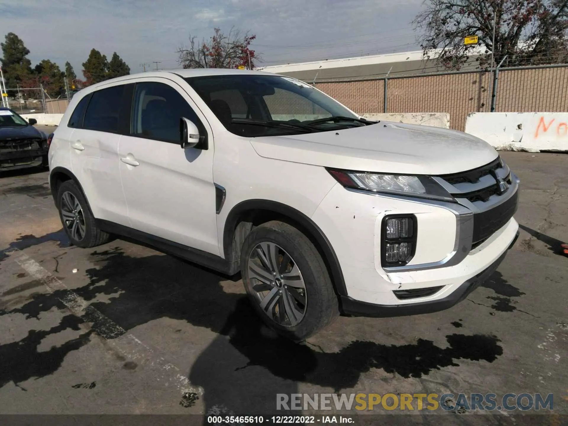 1 fotografías del automóvil dañado JA4APVAU5MU015892 MITSUBISHI OUTLANDER SPORT 2021