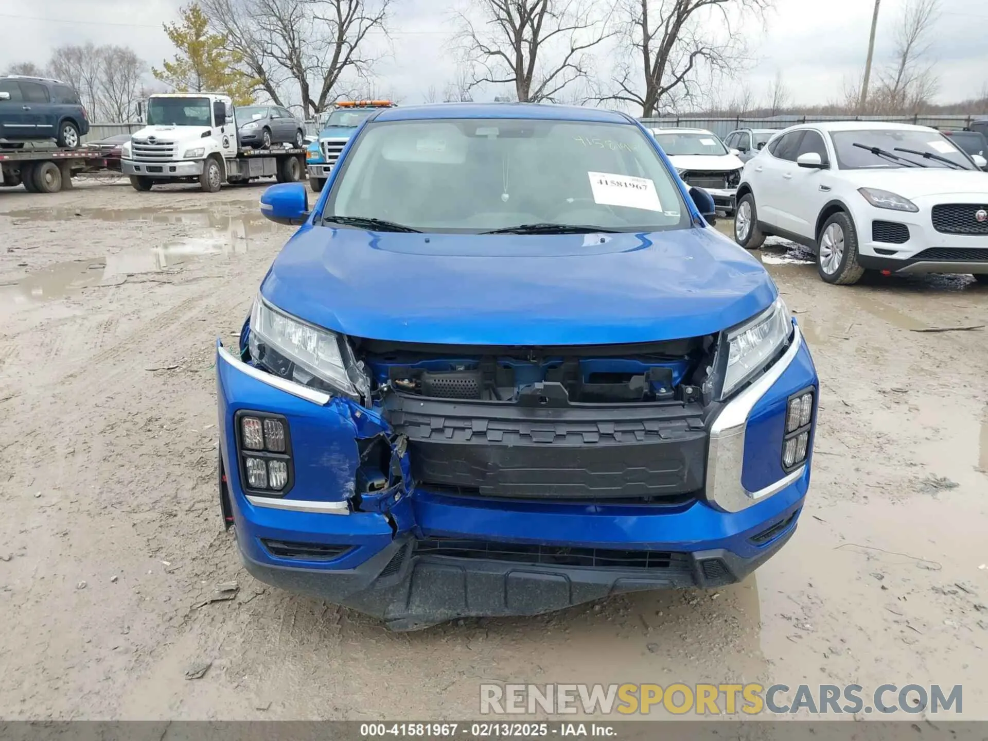 12 fotografías del automóvil dañado JA4APVAU7MU011729 MITSUBISHI OUTLANDER SPORT 2021