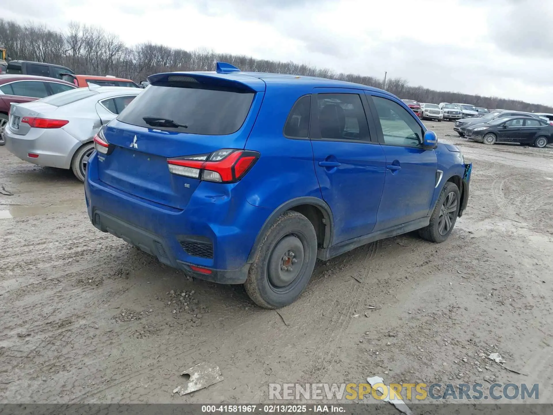 4 fotografías del automóvil dañado JA4APVAU7MU011729 MITSUBISHI OUTLANDER SPORT 2021