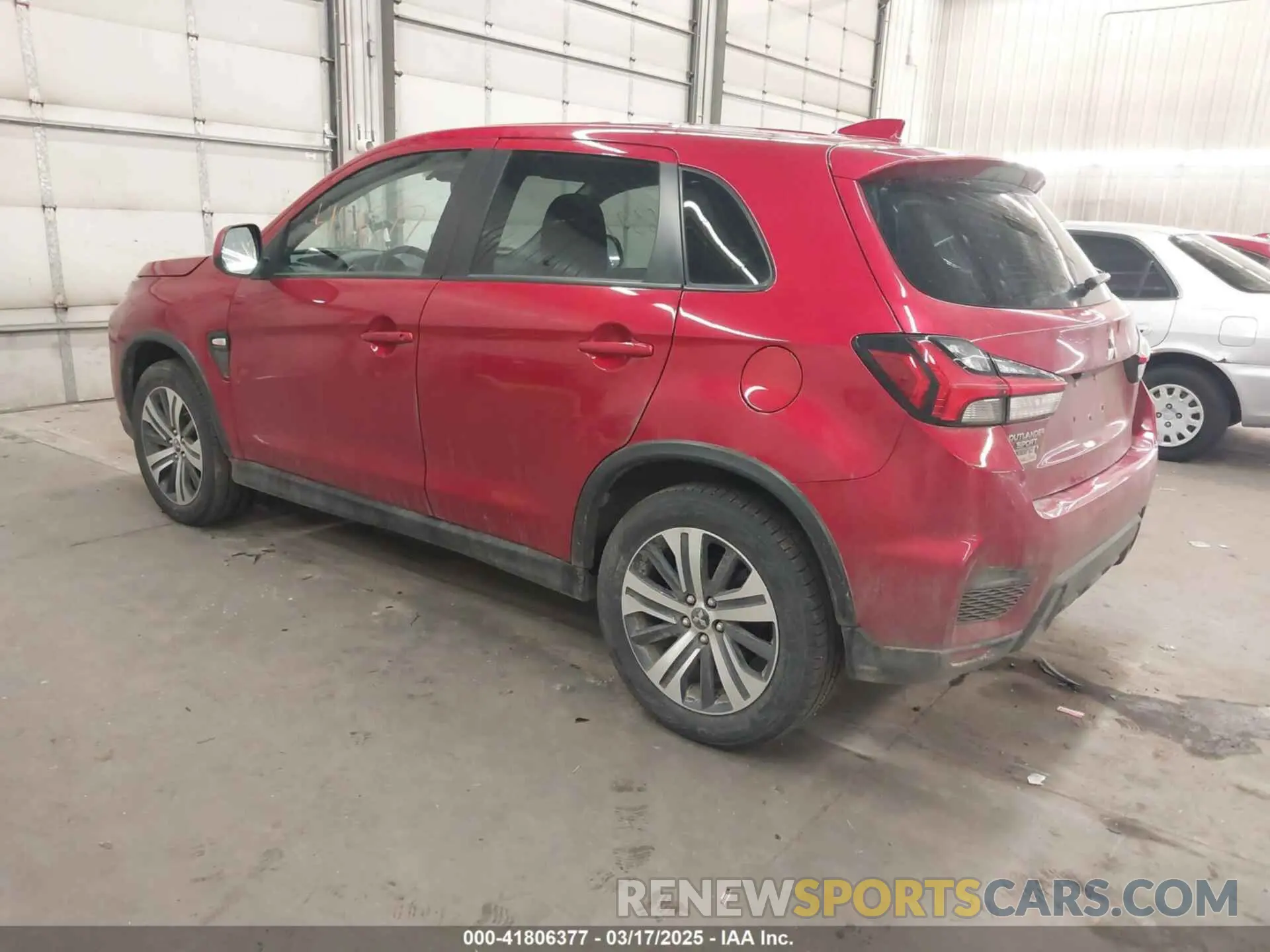 3 fotografías del automóvil dañado JA4ARUAU0MU003394 MITSUBISHI OUTLANDER SPORT 2021