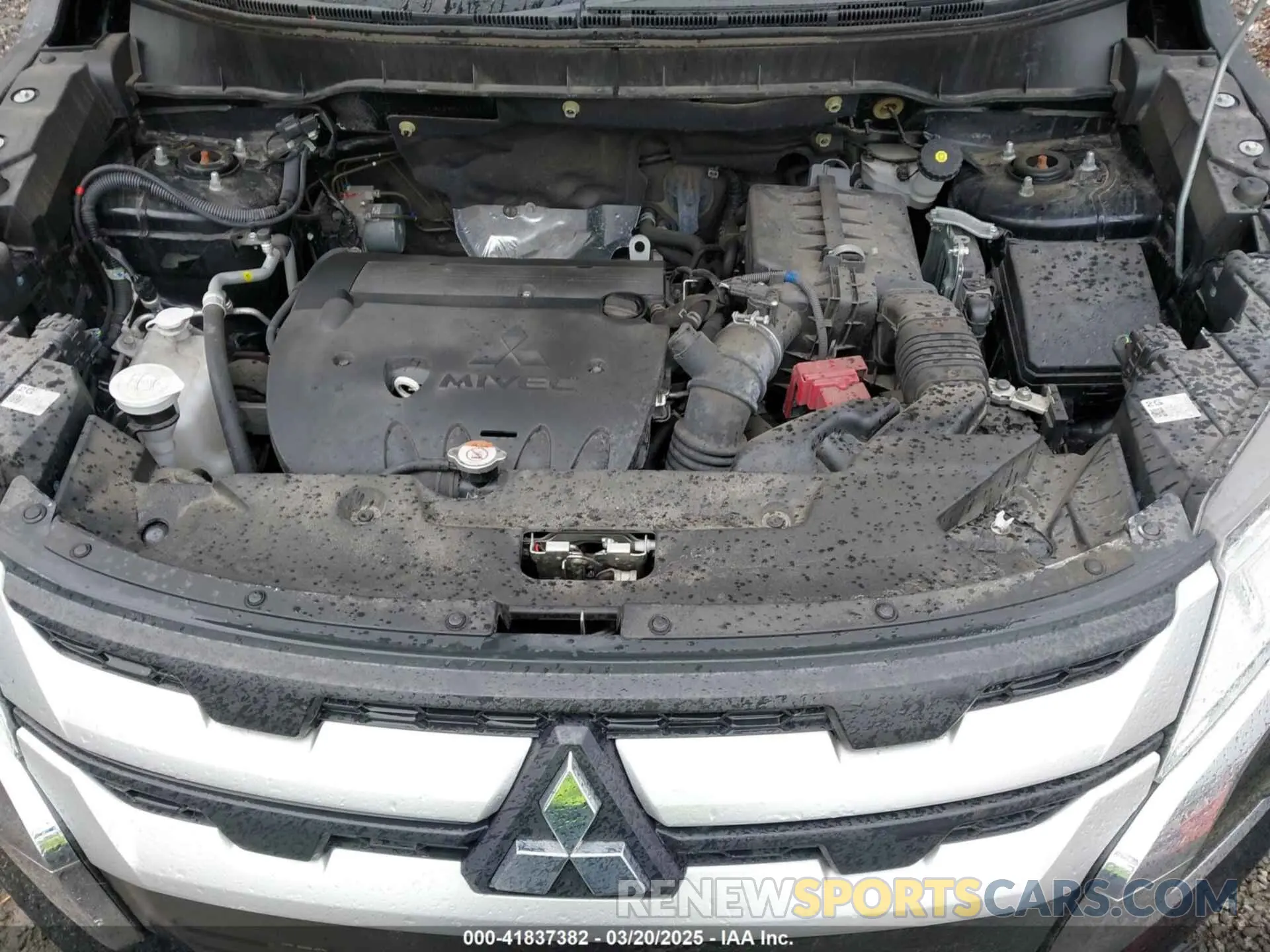 10 fotografías del automóvil dañado JA4ARUAU0MU031129 MITSUBISHI OUTLANDER SPORT 2021