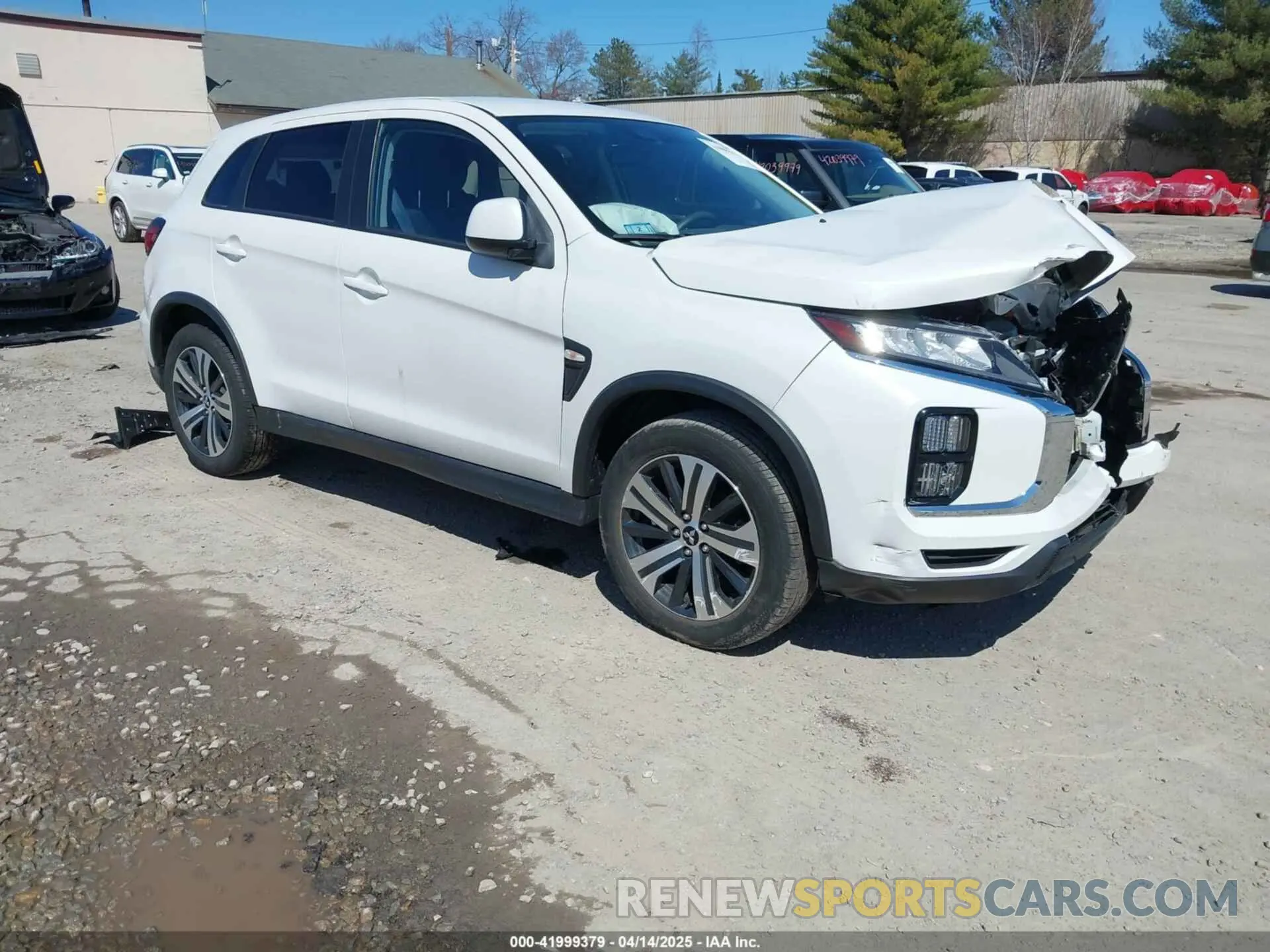 1 fotografías del automóvil dañado JA4ARUAU4MU001681 MITSUBISHI OUTLANDER SPORT 2021