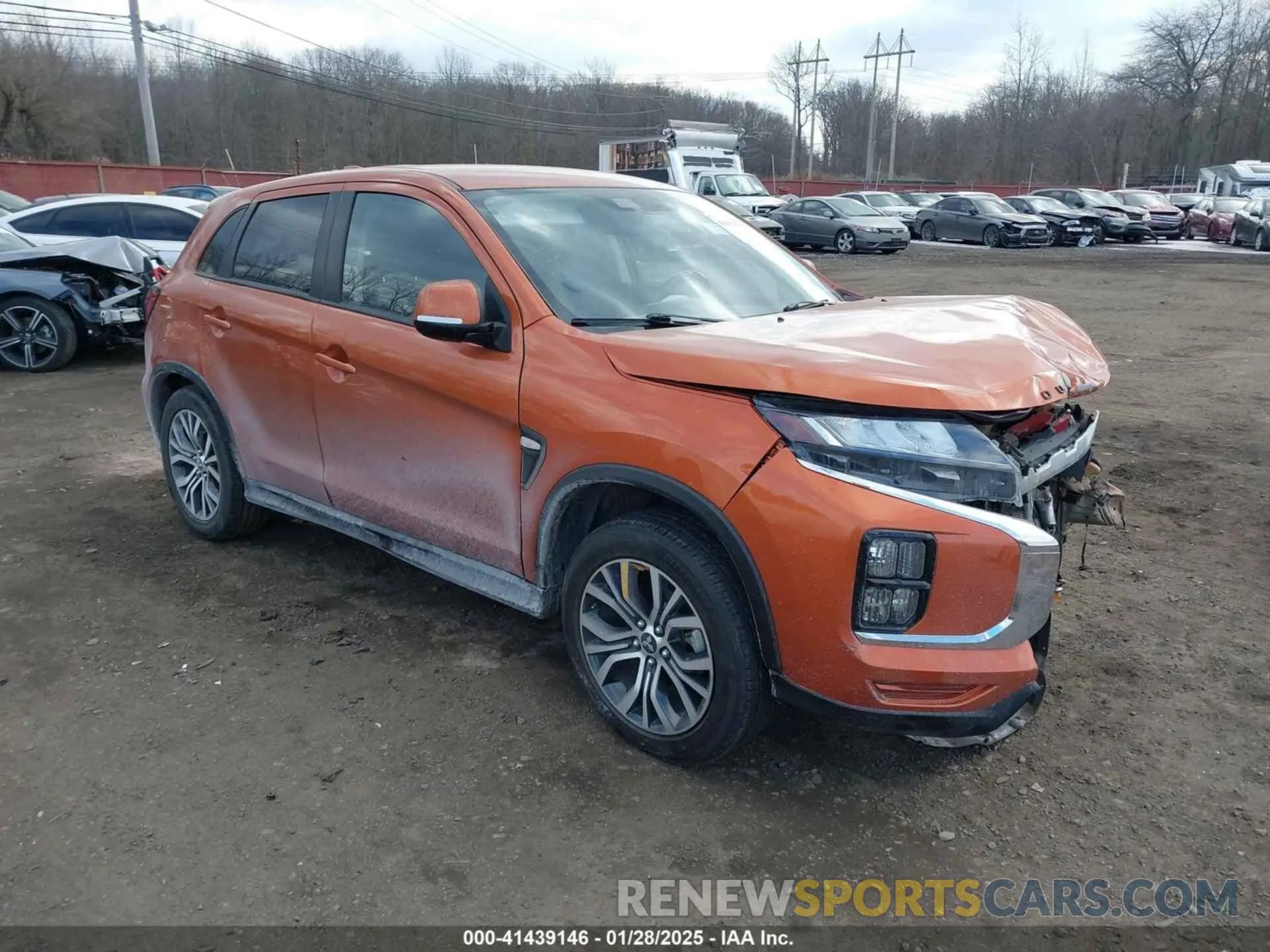 1 fotografías del automóvil dañado JA4ARUAU4MU021607 MITSUBISHI OUTLANDER SPORT 2021