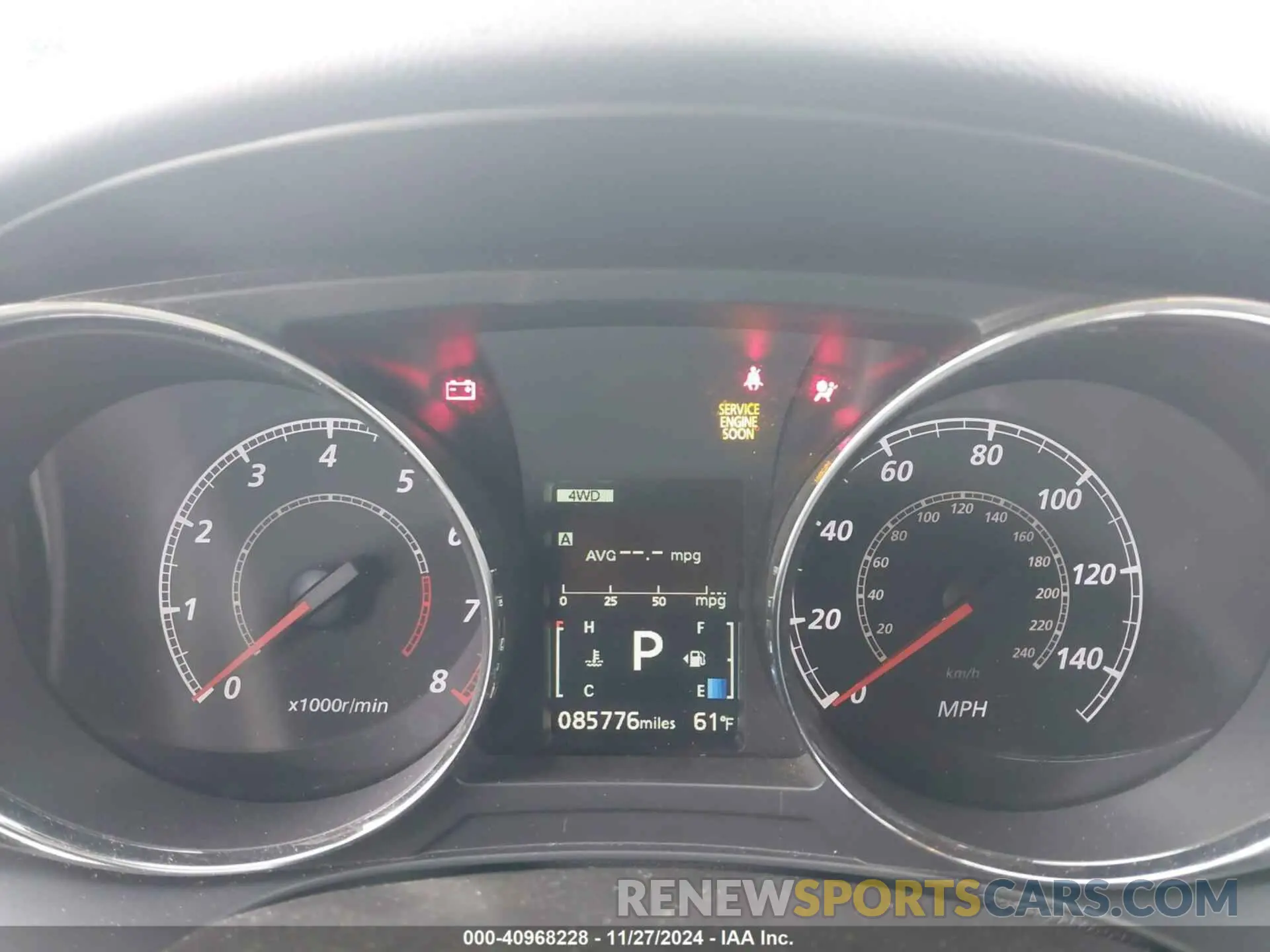 7 fotografías del automóvil dañado JA4ARUAU5MU019400 MITSUBISHI OUTLANDER SPORT 2021