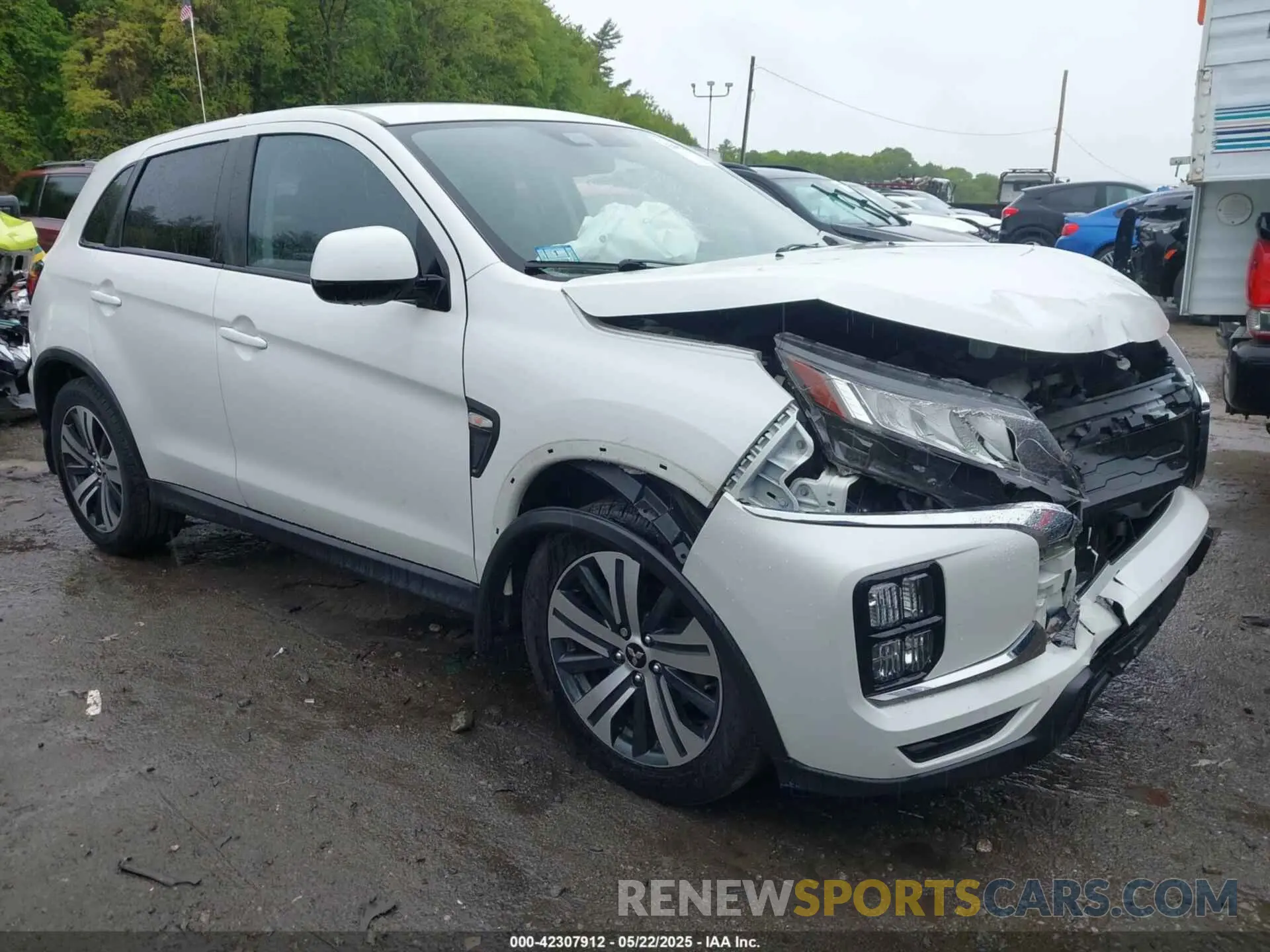 1 fotografías del automóvil dañado JA4ARUAU6MU001763 MITSUBISHI OUTLANDER SPORT 2021