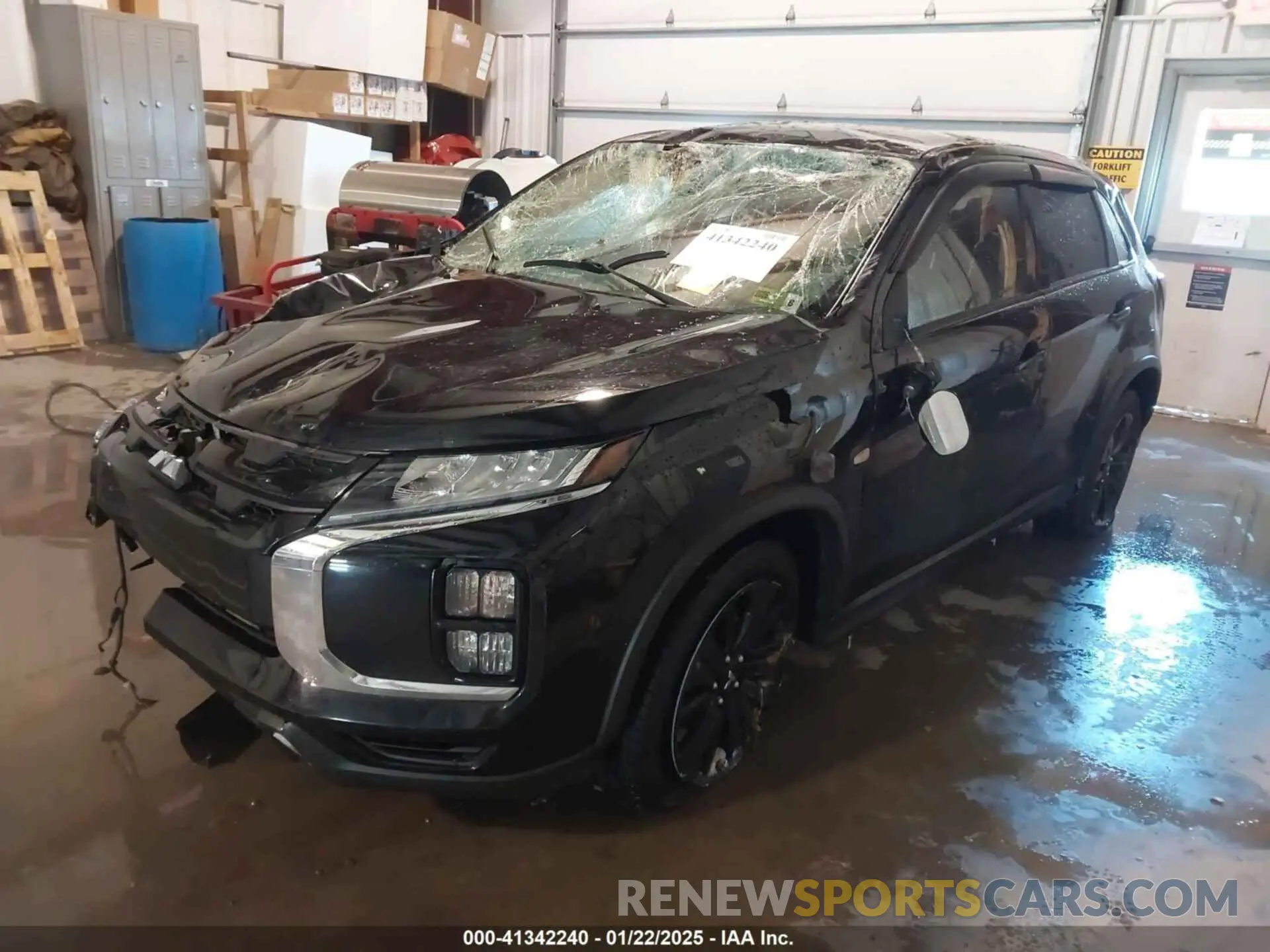 2 fotografías del automóvil dañado JA4ARUAU6MU007529 MITSUBISHI OUTLANDER SPORT 2021