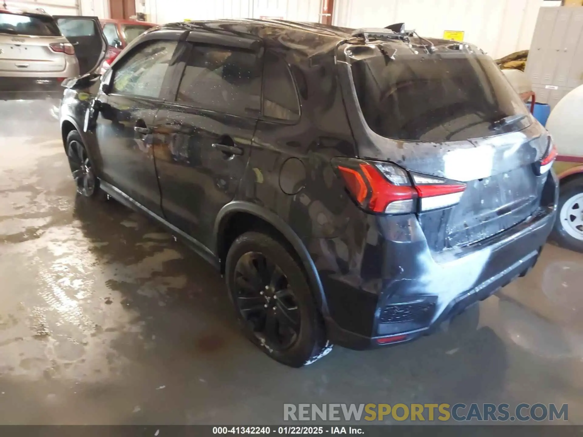 3 fotografías del automóvil dañado JA4ARUAU6MU007529 MITSUBISHI OUTLANDER SPORT 2021