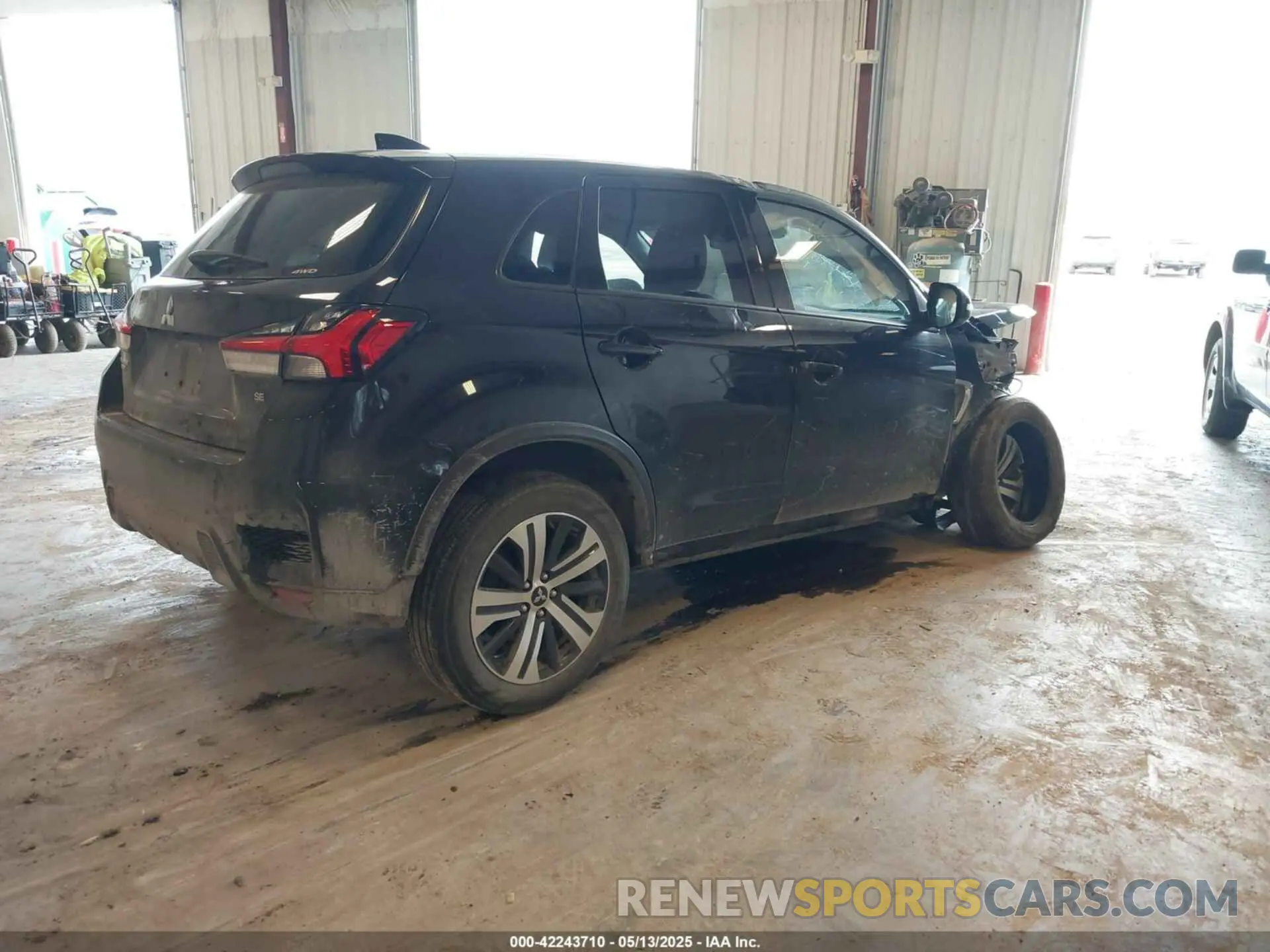4 fotografías del automóvil dañado JA4ARUAU6MU011483 MITSUBISHI OUTLANDER SPORT 2021