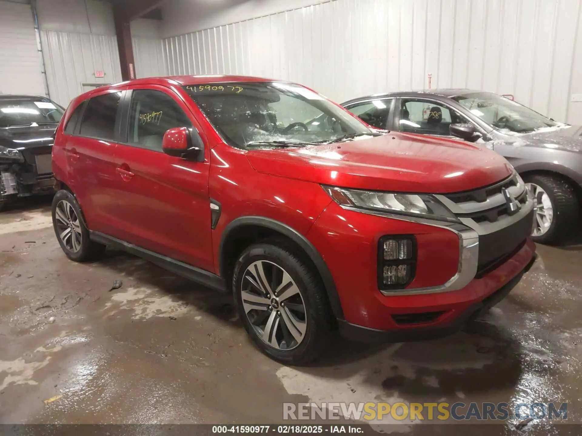1 fotografías del automóvil dañado JA4ARUAU6MU020734 MITSUBISHI OUTLANDER SPORT 2021