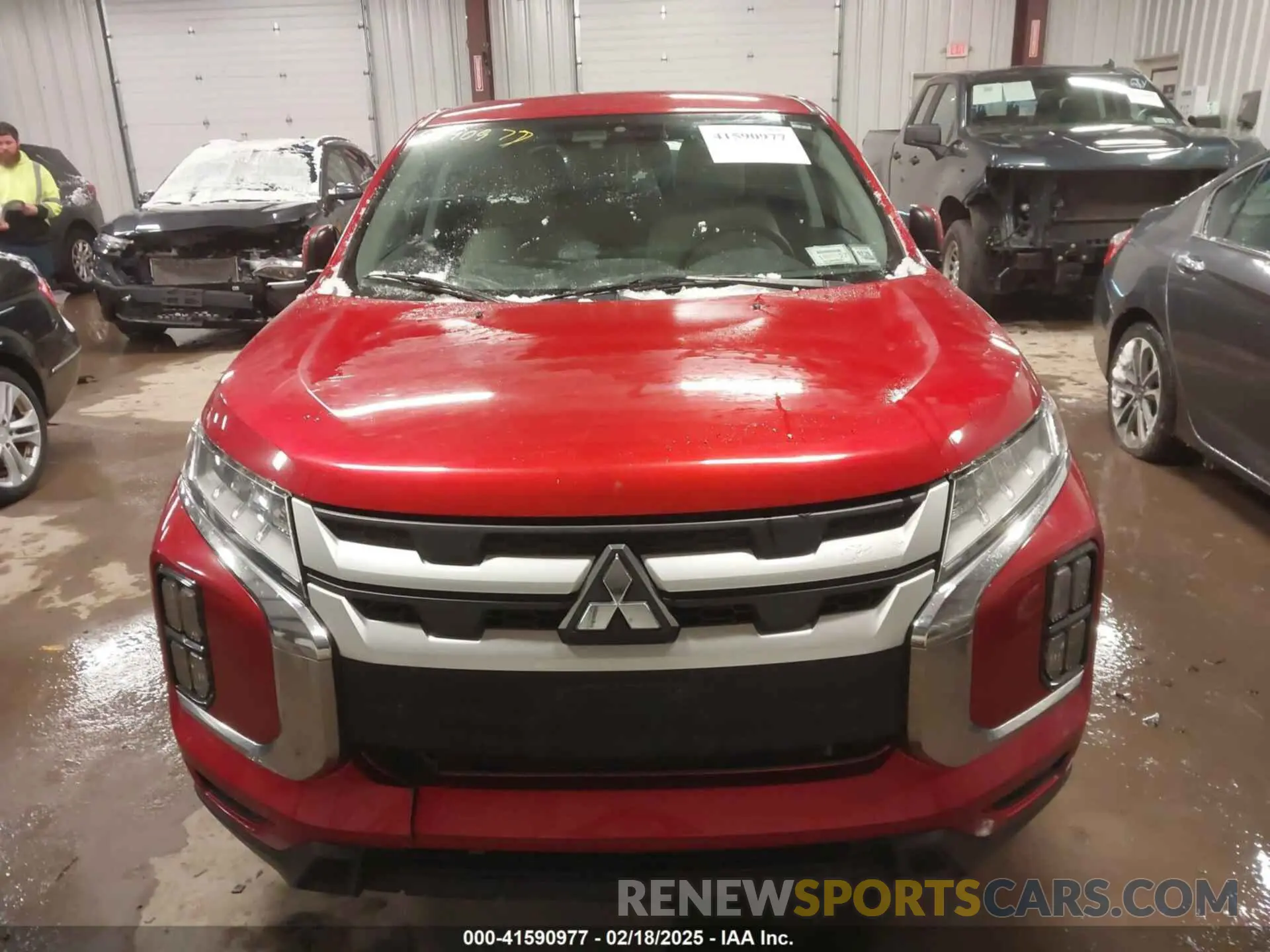 12 fotografías del automóvil dañado JA4ARUAU6MU020734 MITSUBISHI OUTLANDER SPORT 2021