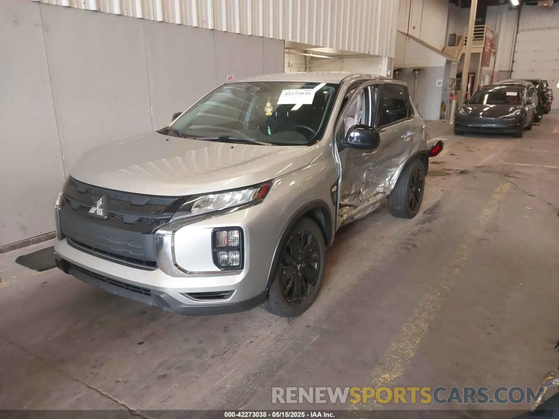 2 fotografías del automóvil dañado JA4ARUAU6MU027277 MITSUBISHI OUTLANDER SPORT 2021