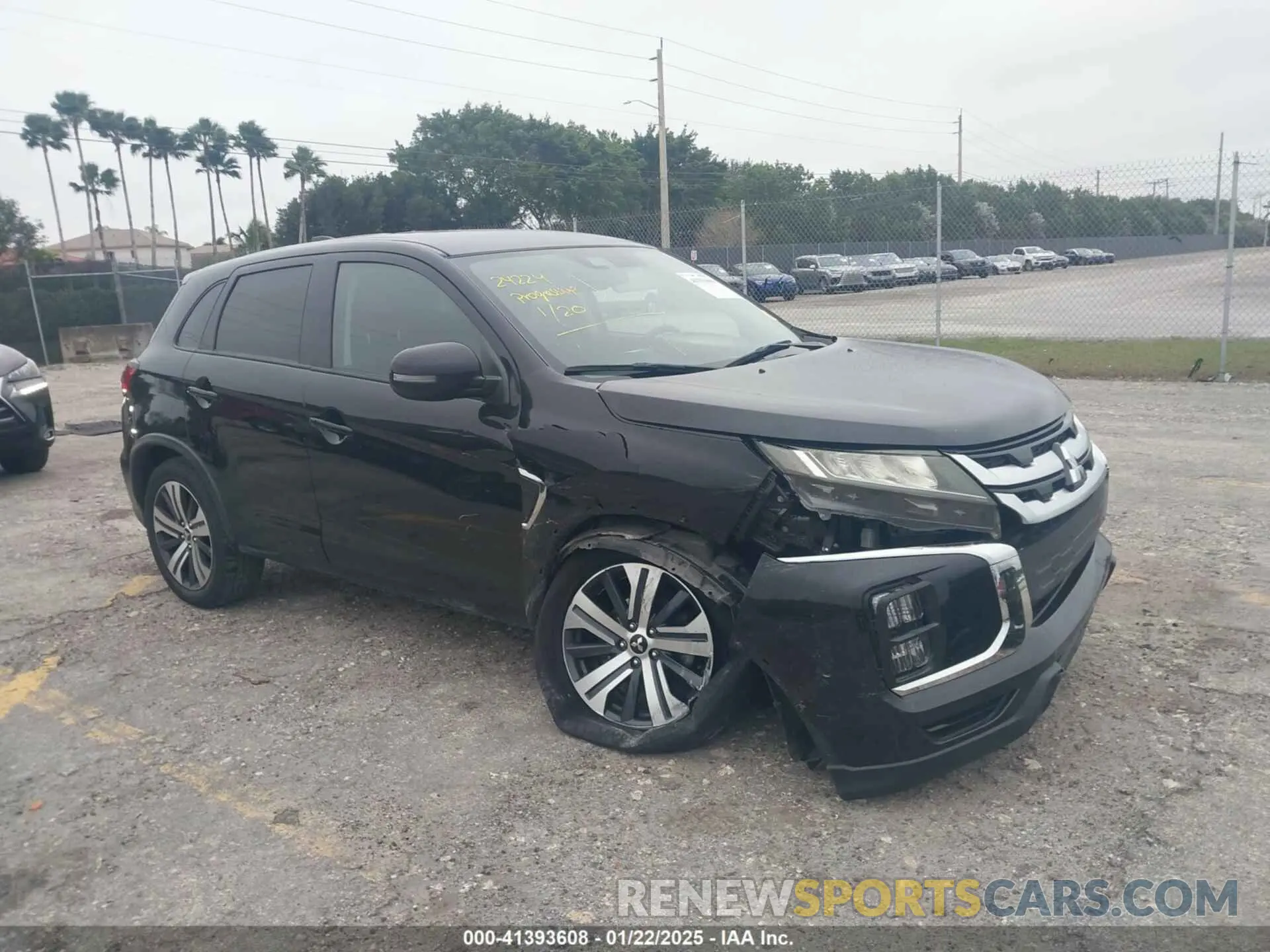 6 fotografías del automóvil dañado JA4ARUAU8MU029791 MITSUBISHI OUTLANDER SPORT 2021