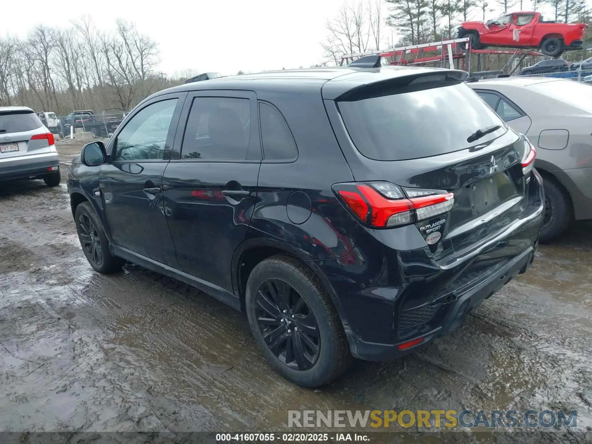 3 fotografías del automóvil dañado JA4ARUAU9MU003068 MITSUBISHI OUTLANDER SPORT 2021
