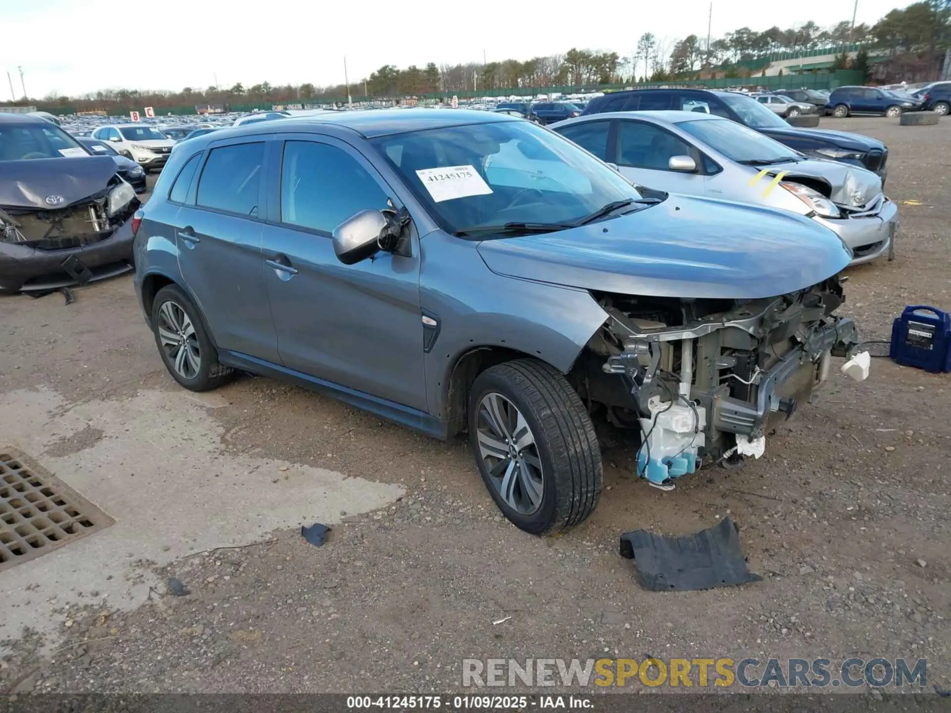 1 fotografías del automóvil dañado JA4ARUAU9MU004186 MITSUBISHI OUTLANDER SPORT 2021