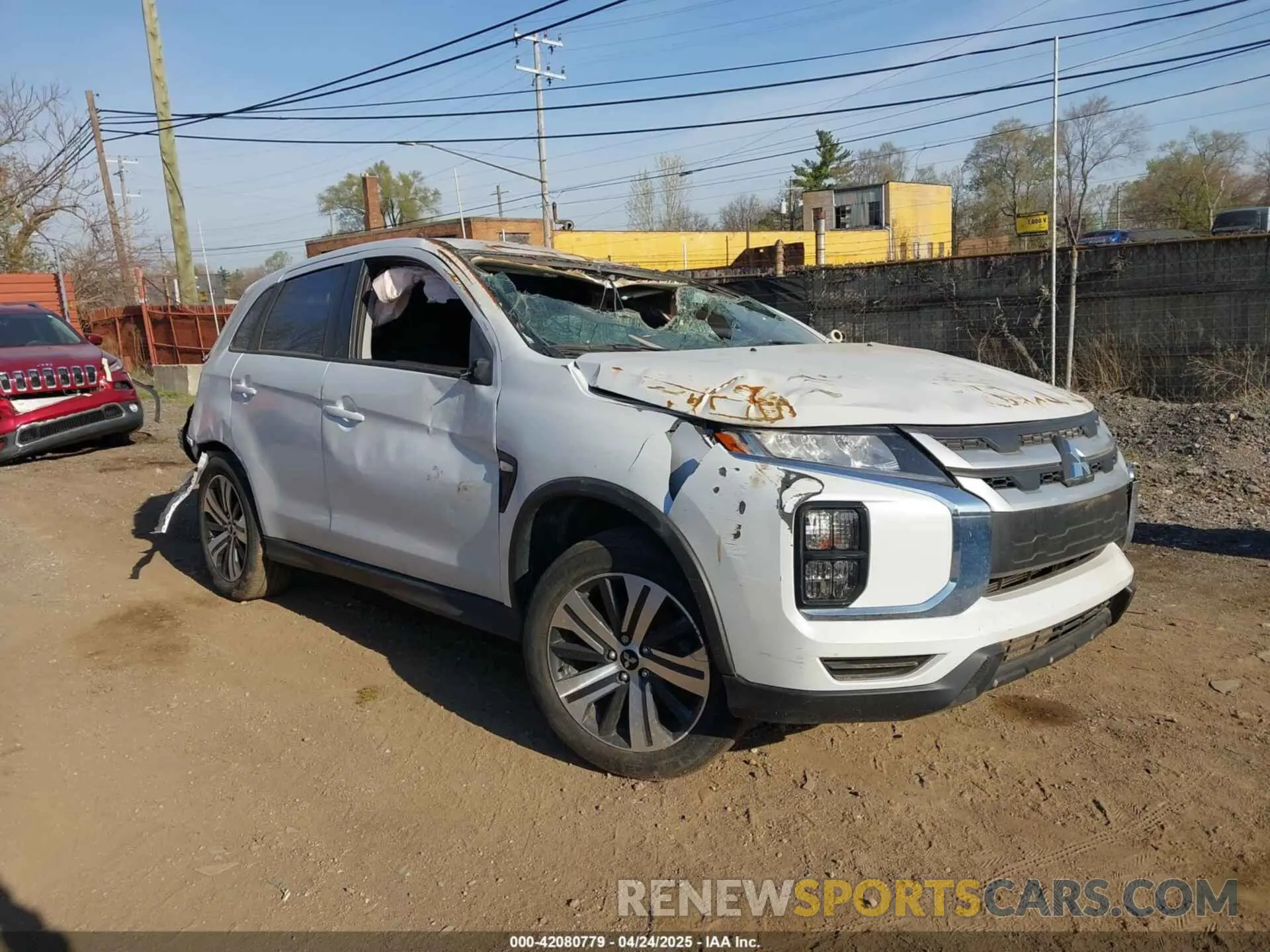 1 fotografías del automóvil dañado JA4APUAU6NU004461 MITSUBISHI OUTLANDER SPORT 2022