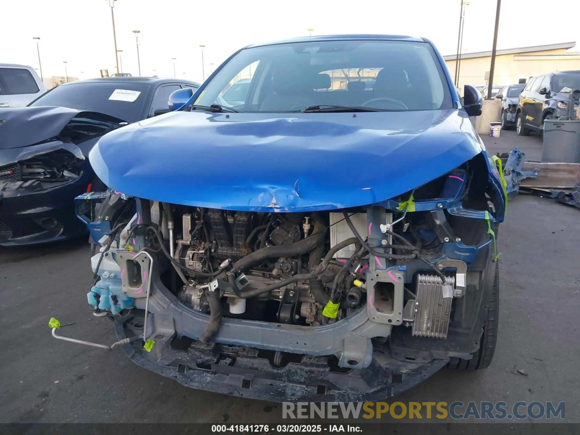 13 fotografías del automóvil dañado JA4APVAU0NU014327 MITSUBISHI OUTLANDER SPORT 2022