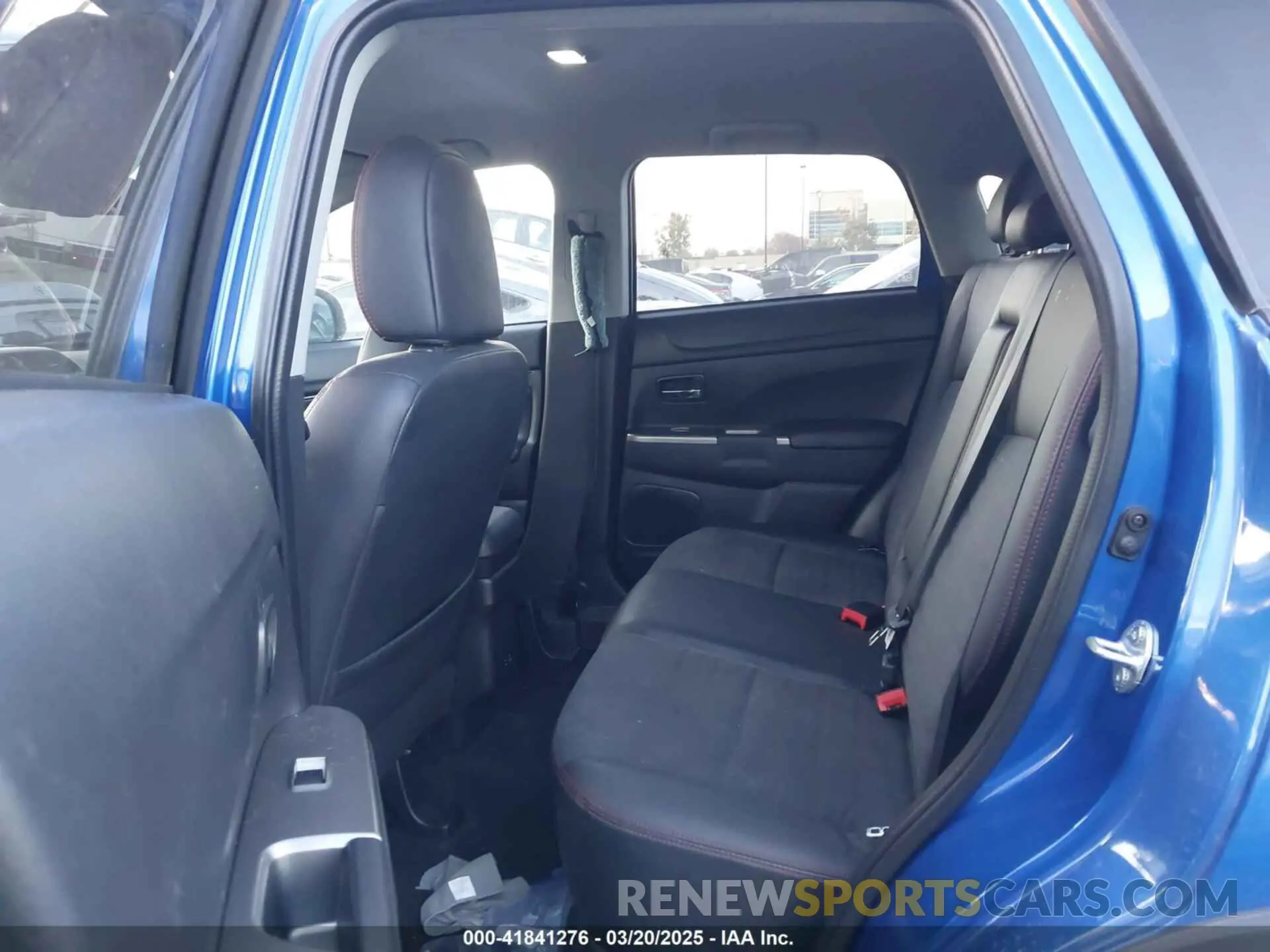8 fotografías del automóvil dañado JA4APVAU0NU014327 MITSUBISHI OUTLANDER SPORT 2022