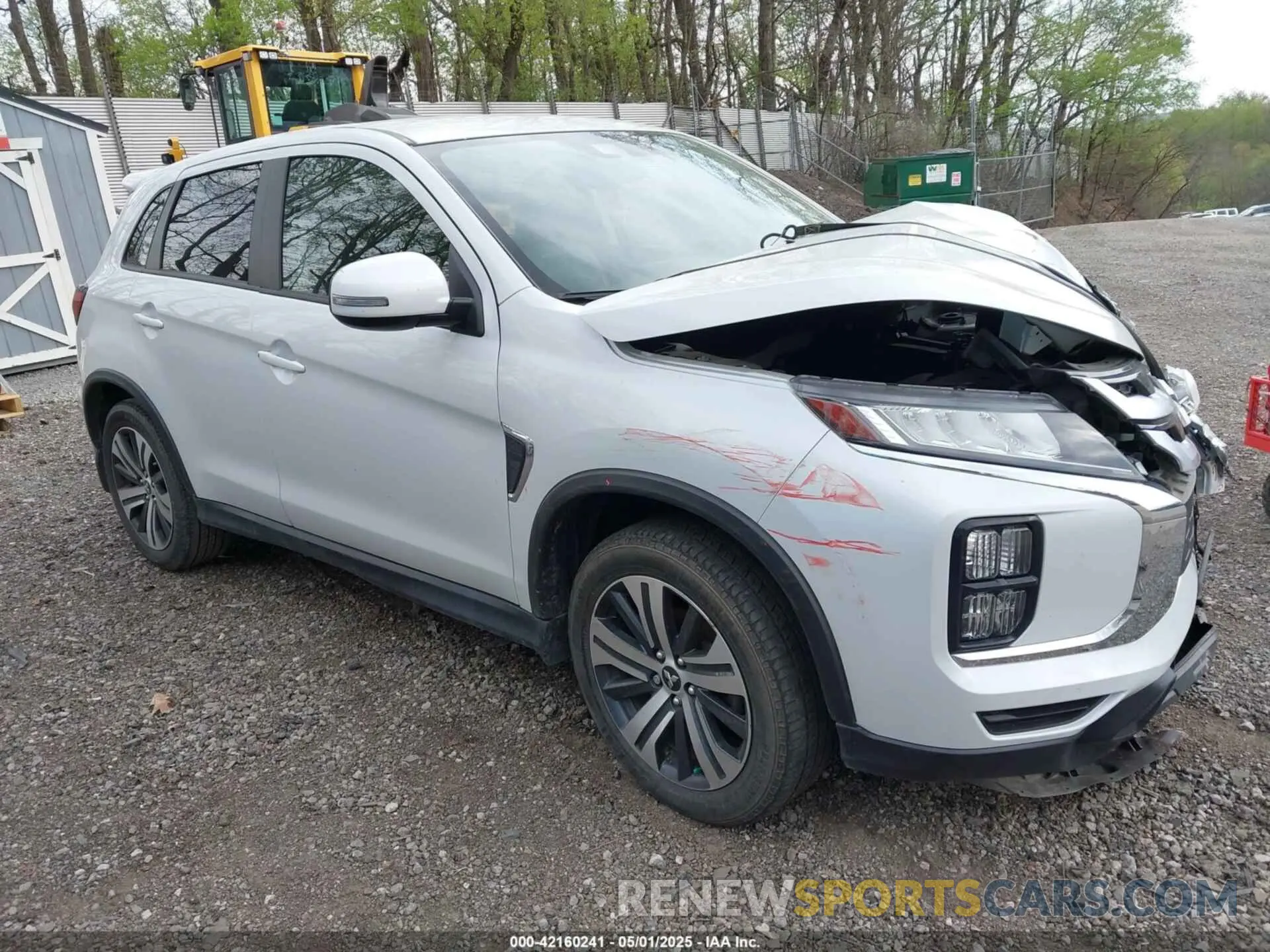 1 fotografías del automóvil dañado JA4ARUAU0NU001713 MITSUBISHI OUTLANDER SPORT 2022