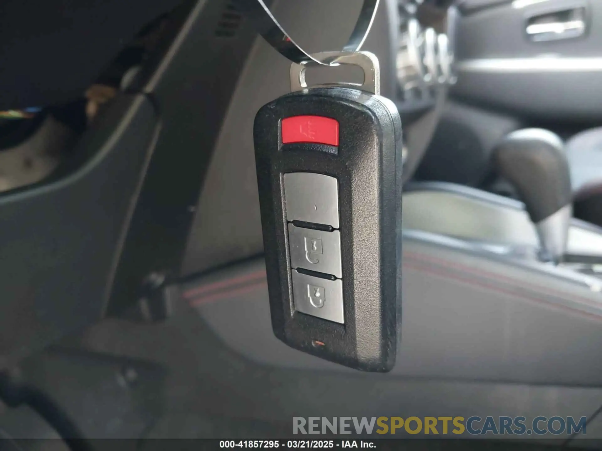 11 fotografías del automóvil dañado JA4ARUAU0NU008029 MITSUBISHI OUTLANDER SPORT 2022