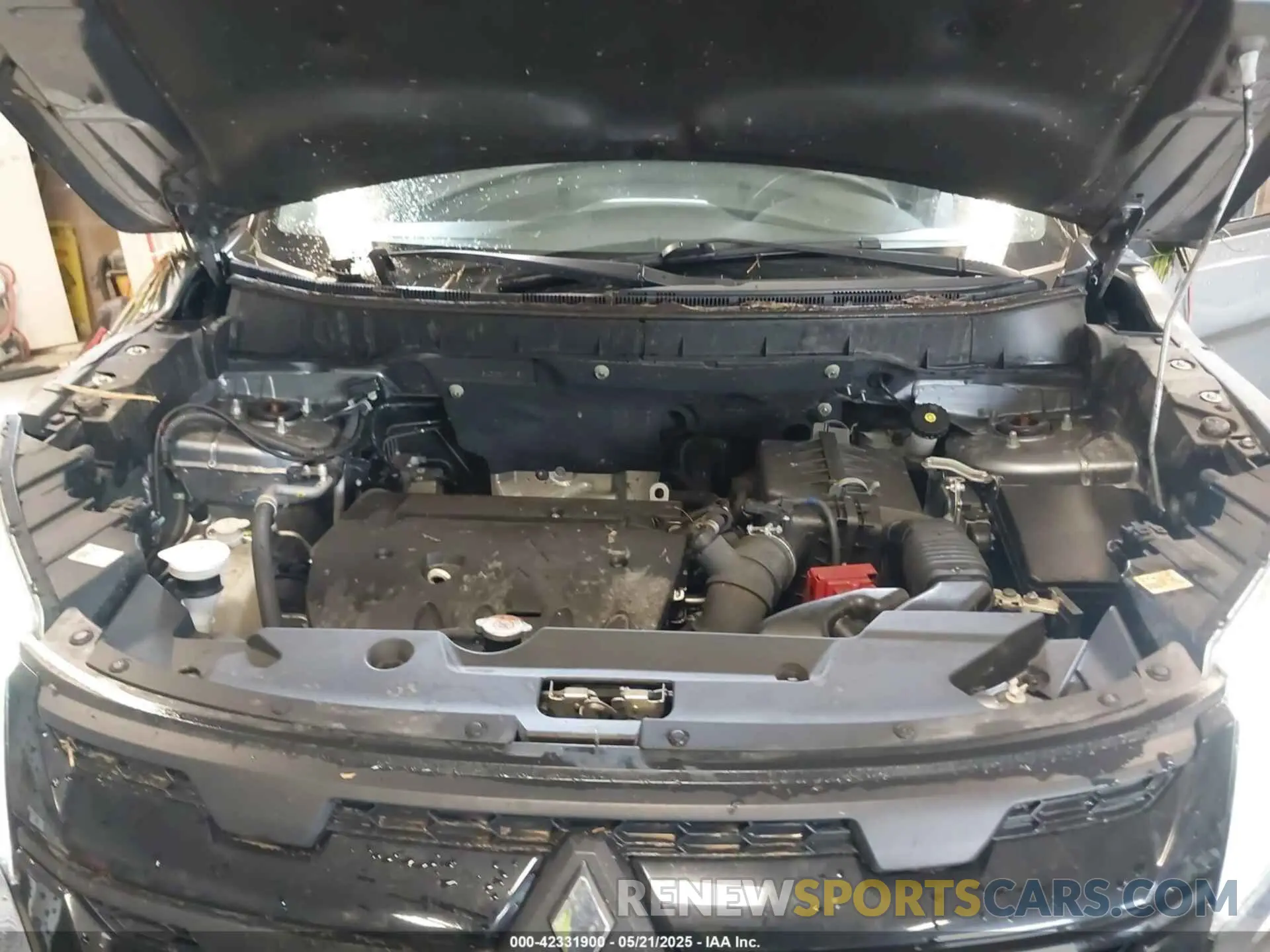 10 fotografías del automóvil dañado JA4ARUAU6NU017821 MITSUBISHI OUTLANDER SPORT 2022