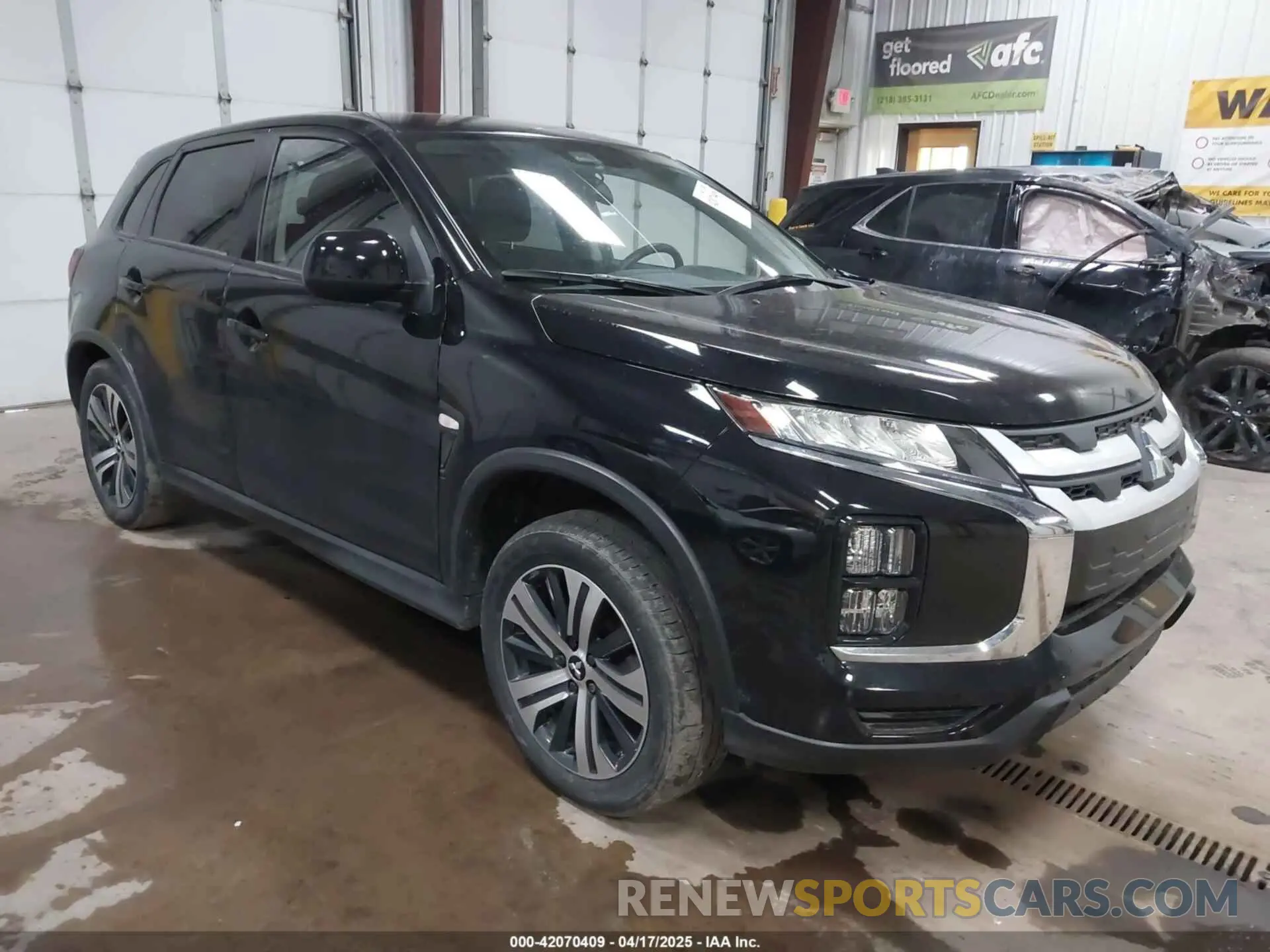 1 fotografías del automóvil dañado JA4ARUAU9NU017604 MITSUBISHI OUTLANDER SPORT 2022