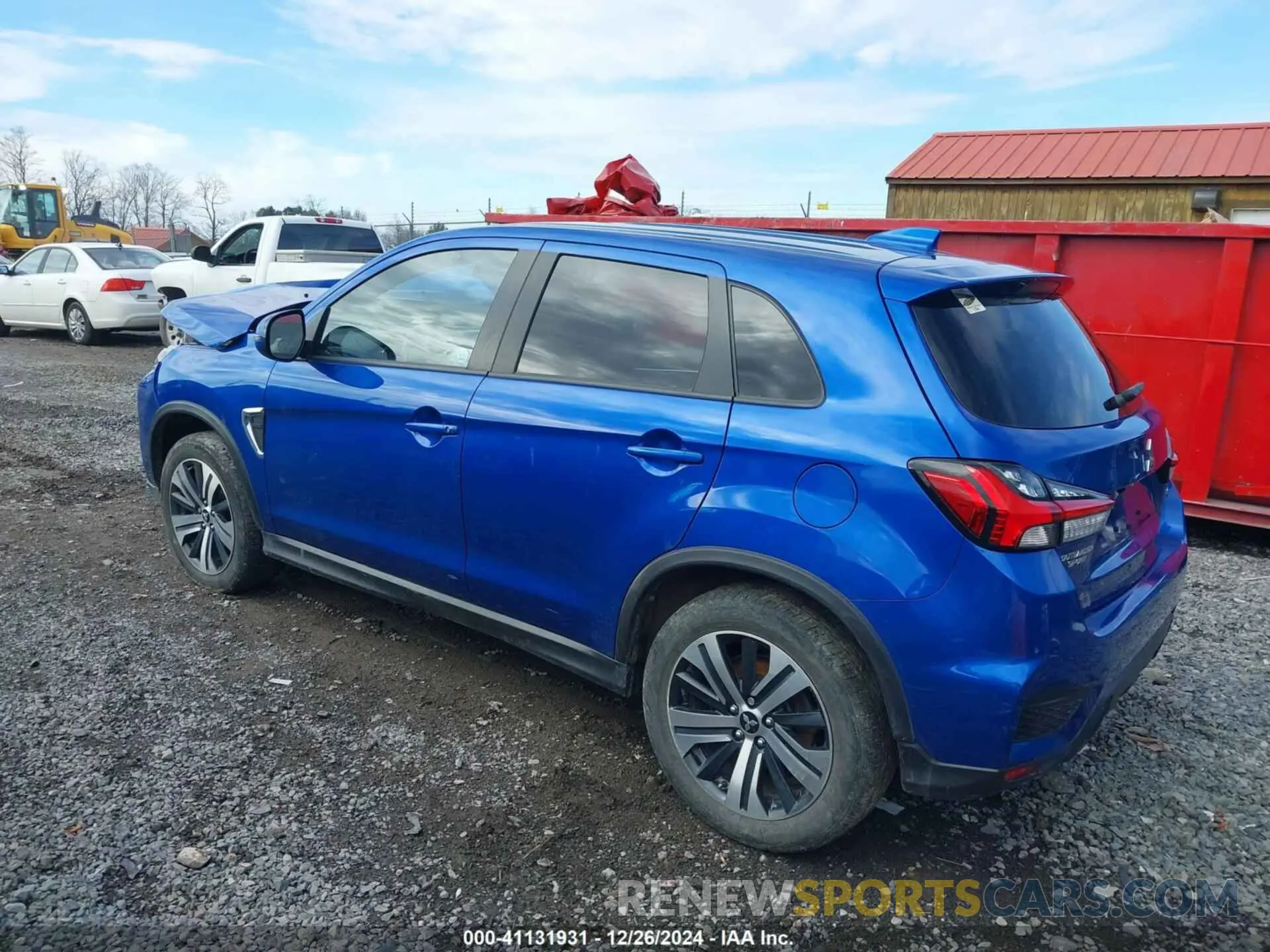 3 fotografías del automóvil dañado JA4ARUAU0PU012553 MITSUBISHI OUTLANDER SPORT 2023