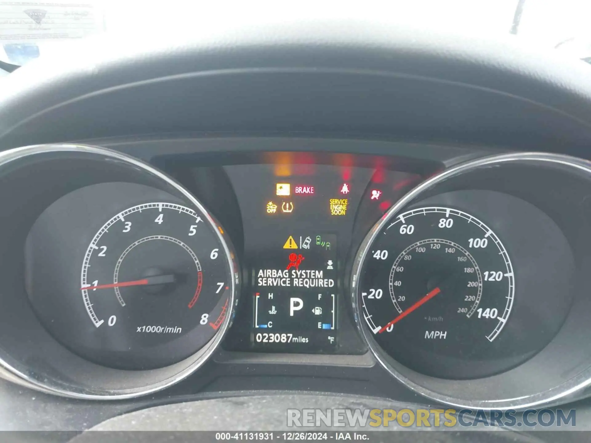 7 fotografías del automóvil dañado JA4ARUAU0PU012553 MITSUBISHI OUTLANDER SPORT 2023