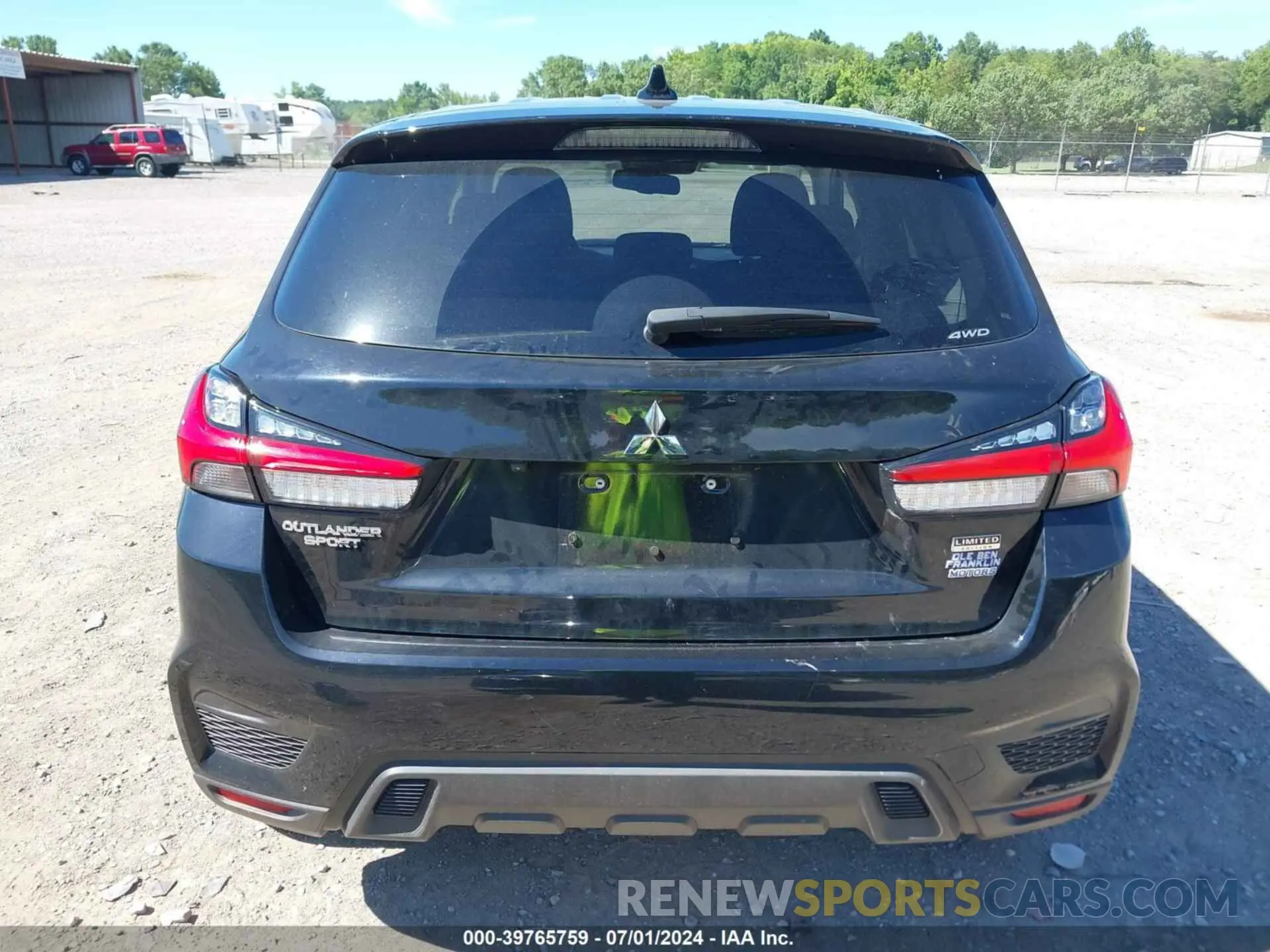 16 fotografías del automóvil dañado JA4ARUAU0PU015159 MITSUBISHI OUTLANDER SPORT 2023