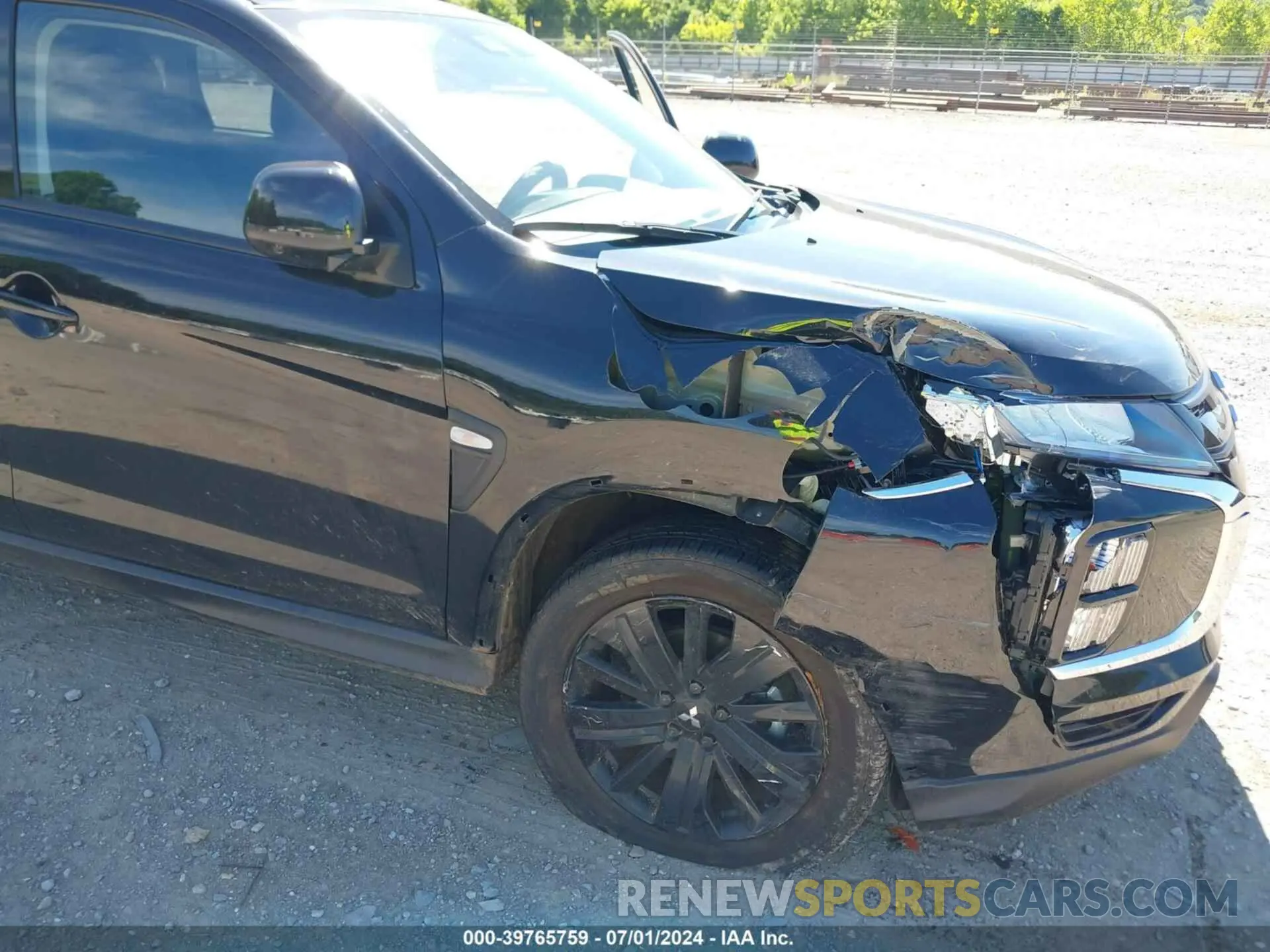 6 fotografías del automóvil dañado JA4ARUAU0PU015159 MITSUBISHI OUTLANDER SPORT 2023